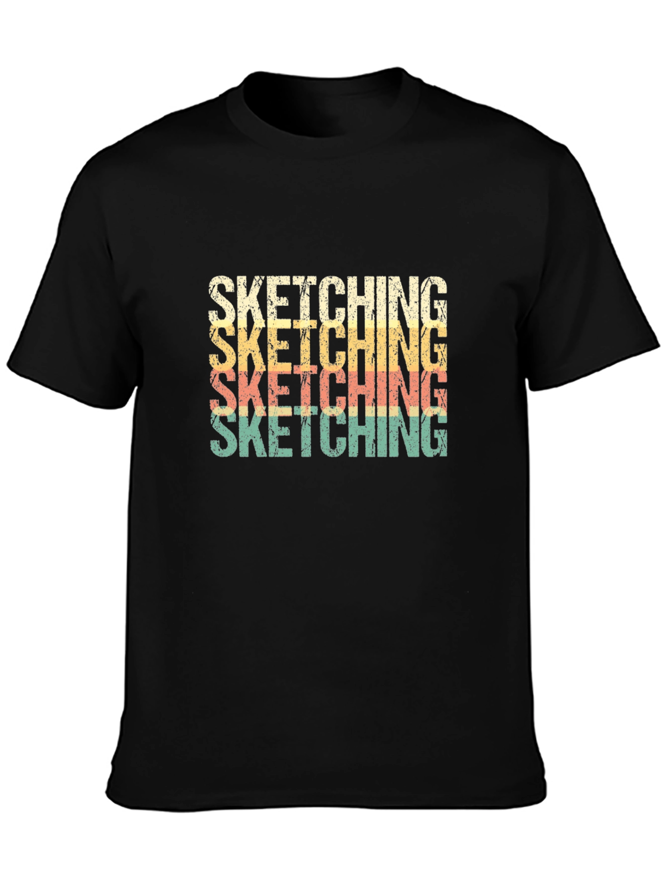 Sketching Retro T-Shirt - Artist Inspired Tee