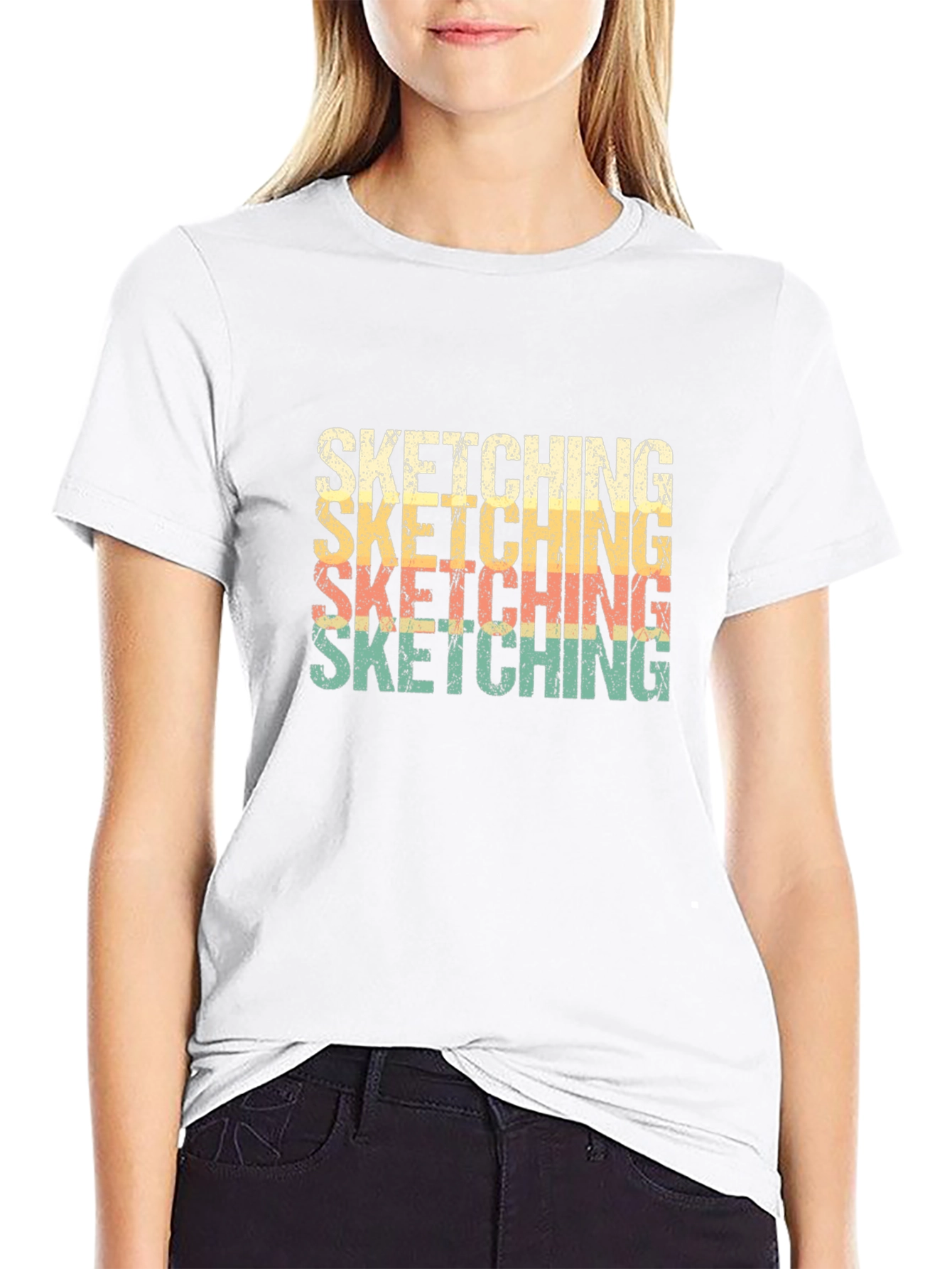 Sketching Retro T-Shirt - Artist Inspired Tee