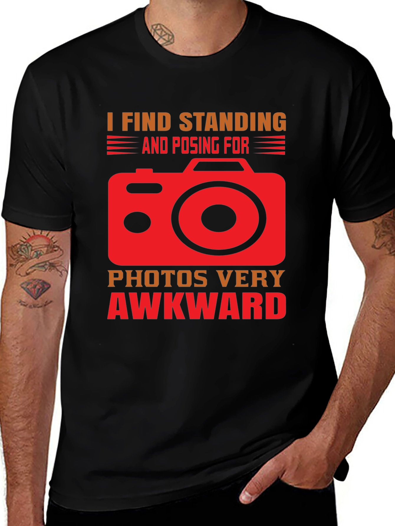 Awkward Photos Graphic T-Shirt