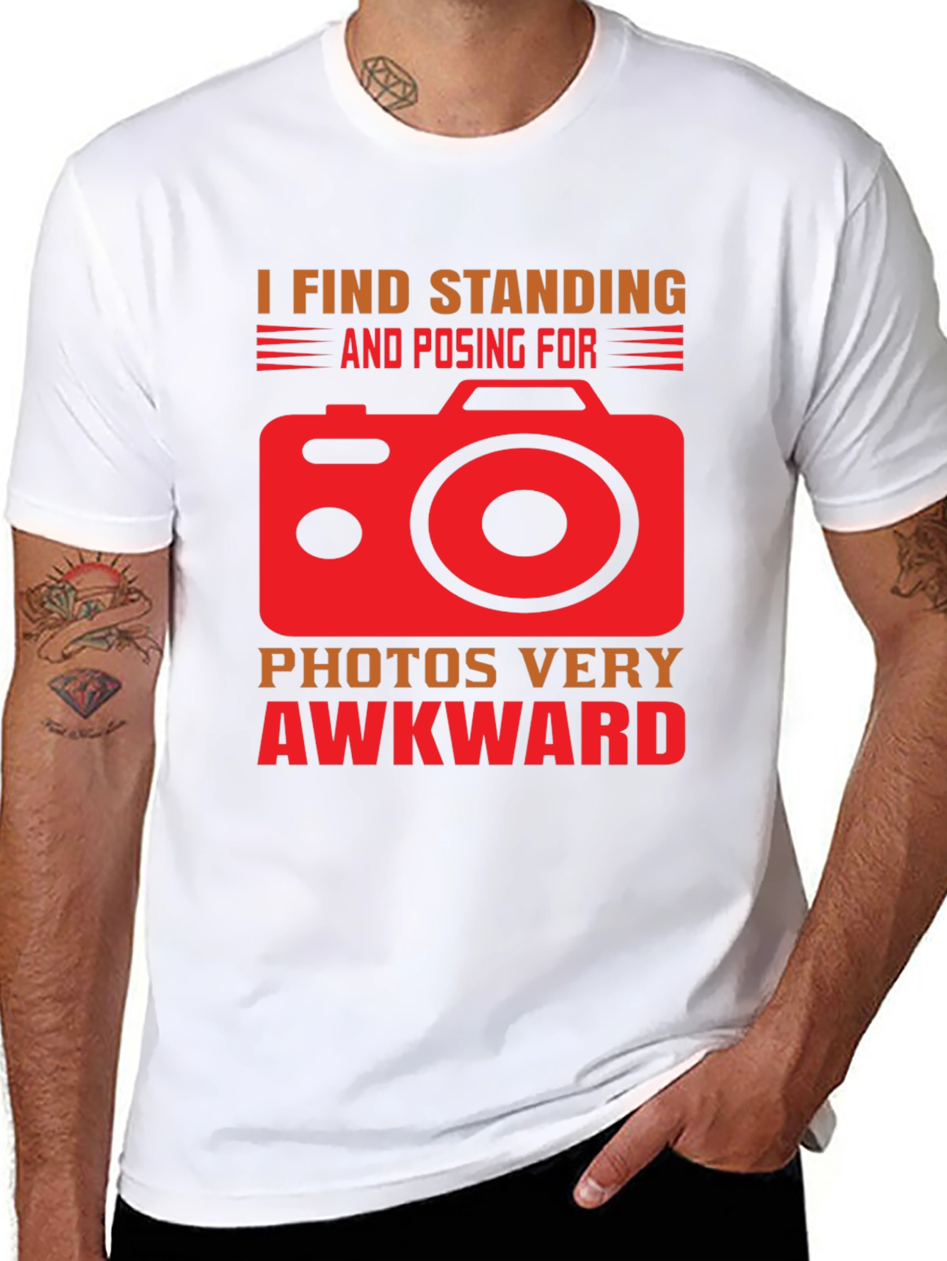 Awkward Photos Graphic T-Shirt
