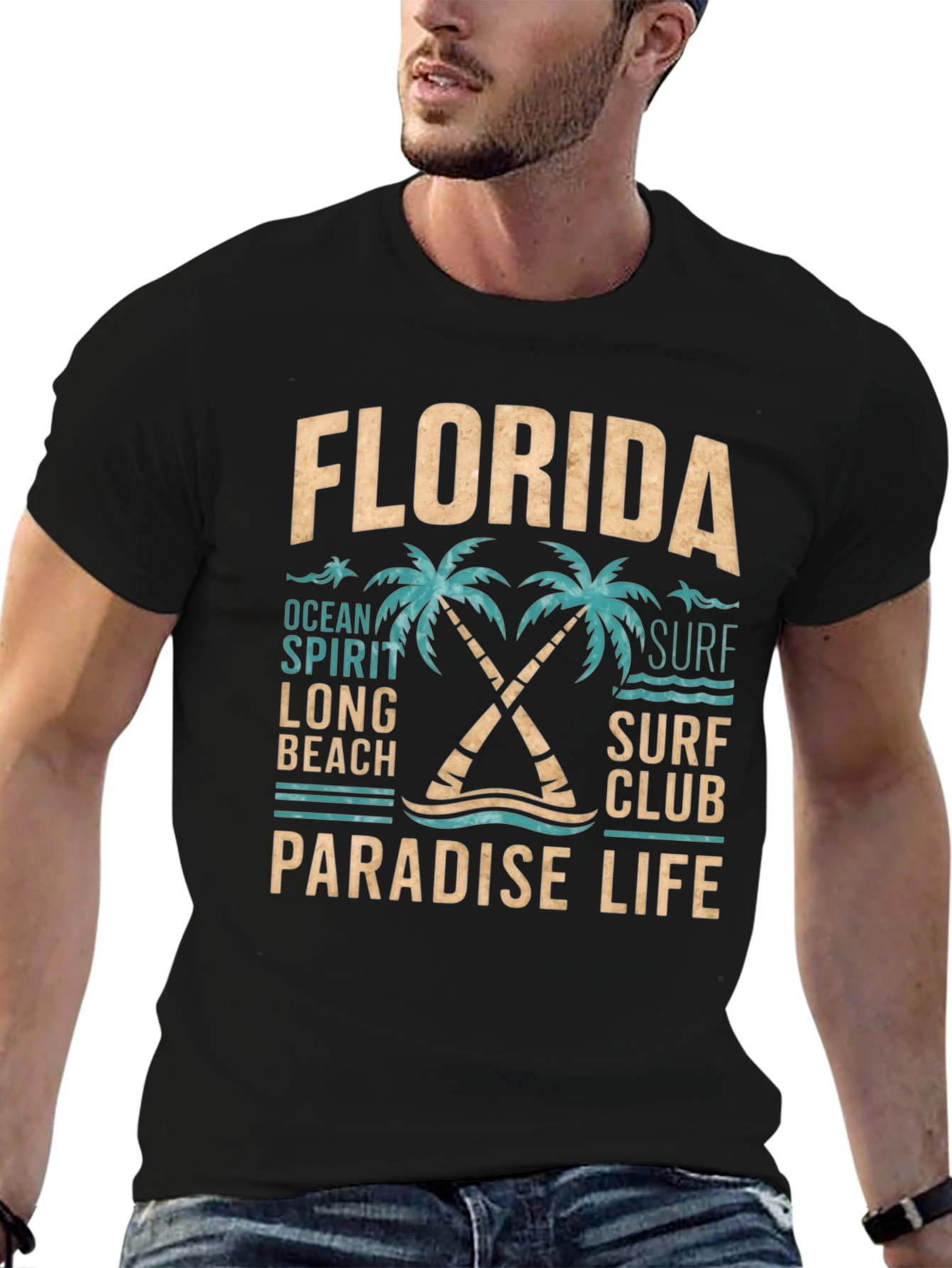 Florida Paradise Life Surf Club T-Shirt