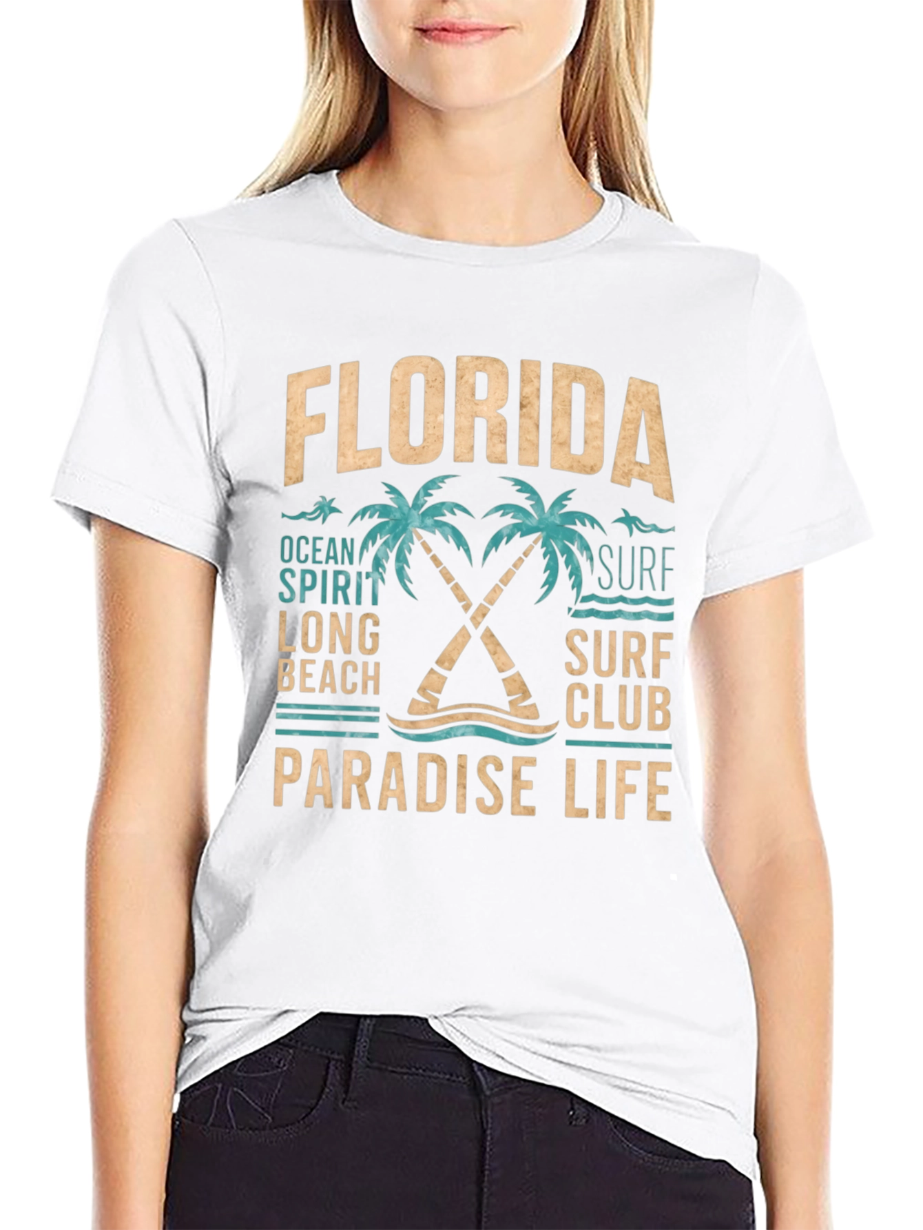Florida Paradise Life Surf Club T-Shirt