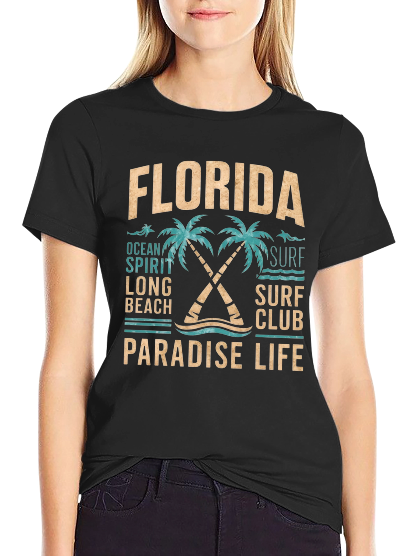 Florida Paradise Life Surf Club T-Shirt