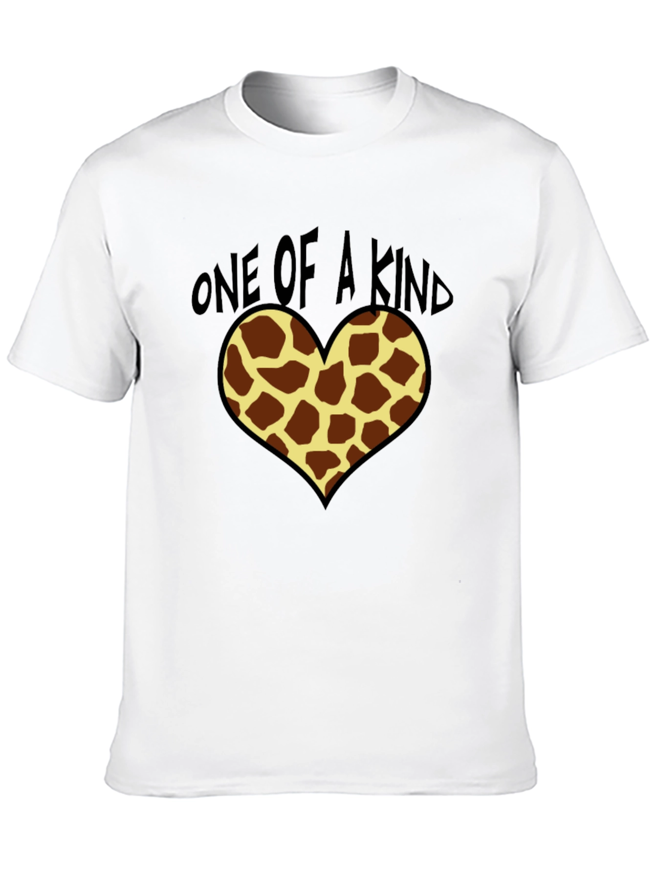 One of a Kind Giraffe Heart Tee