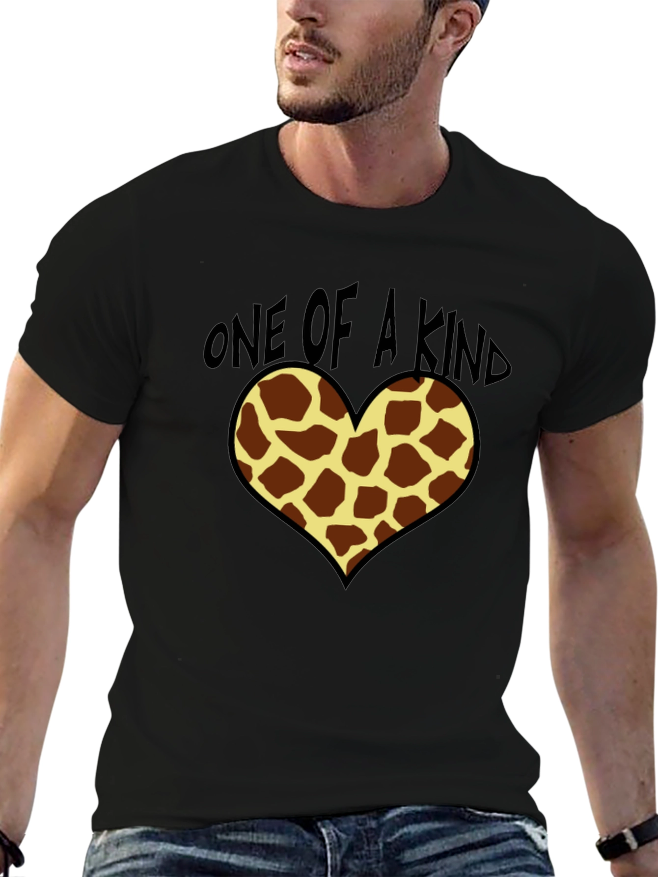 One of a Kind Giraffe Heart Tee