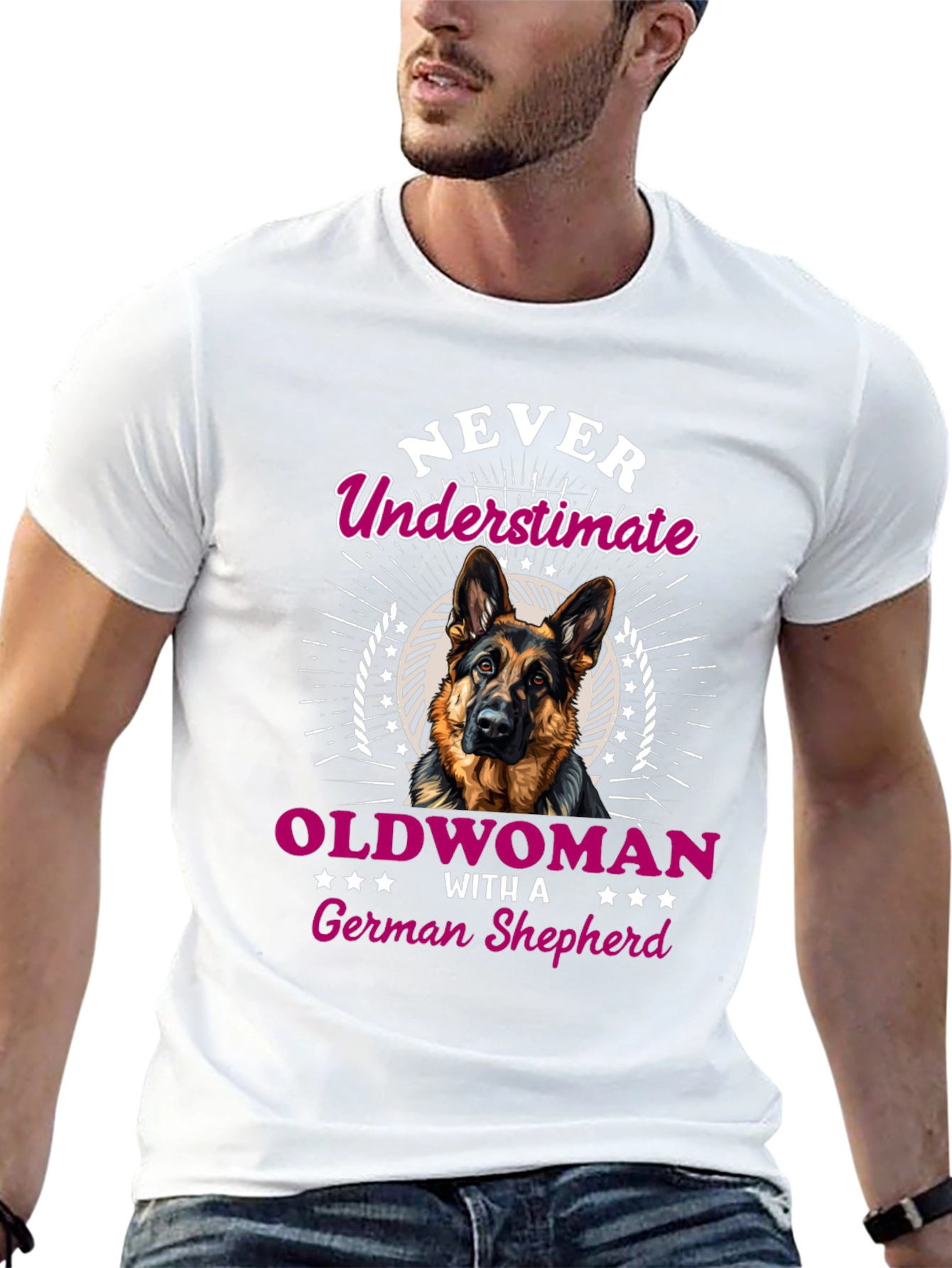 Never Underestimate German Shepherd T-Shirt