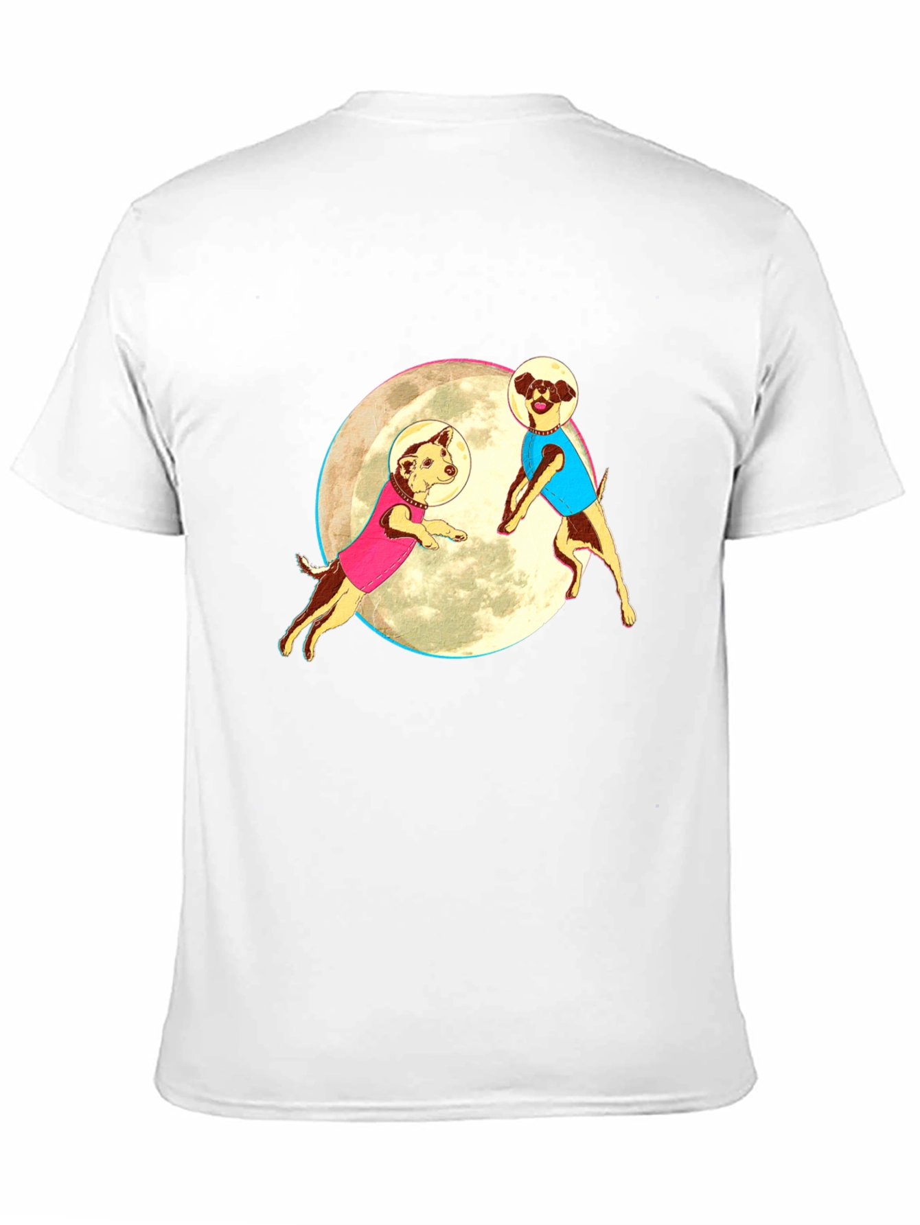 Dogs in Space T-Shirt - Black