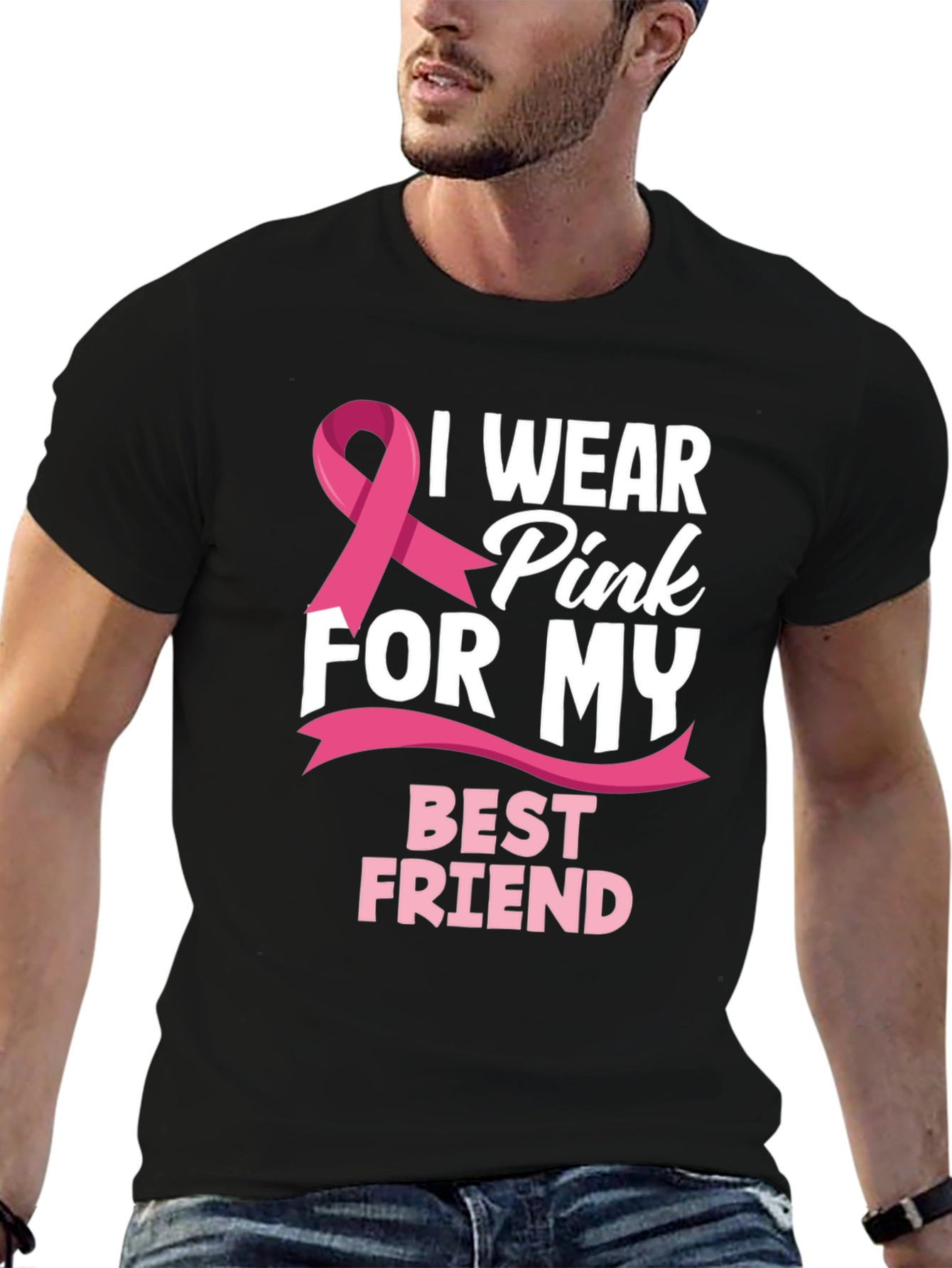 I Wear Pink for My Best Friend T-Shirt