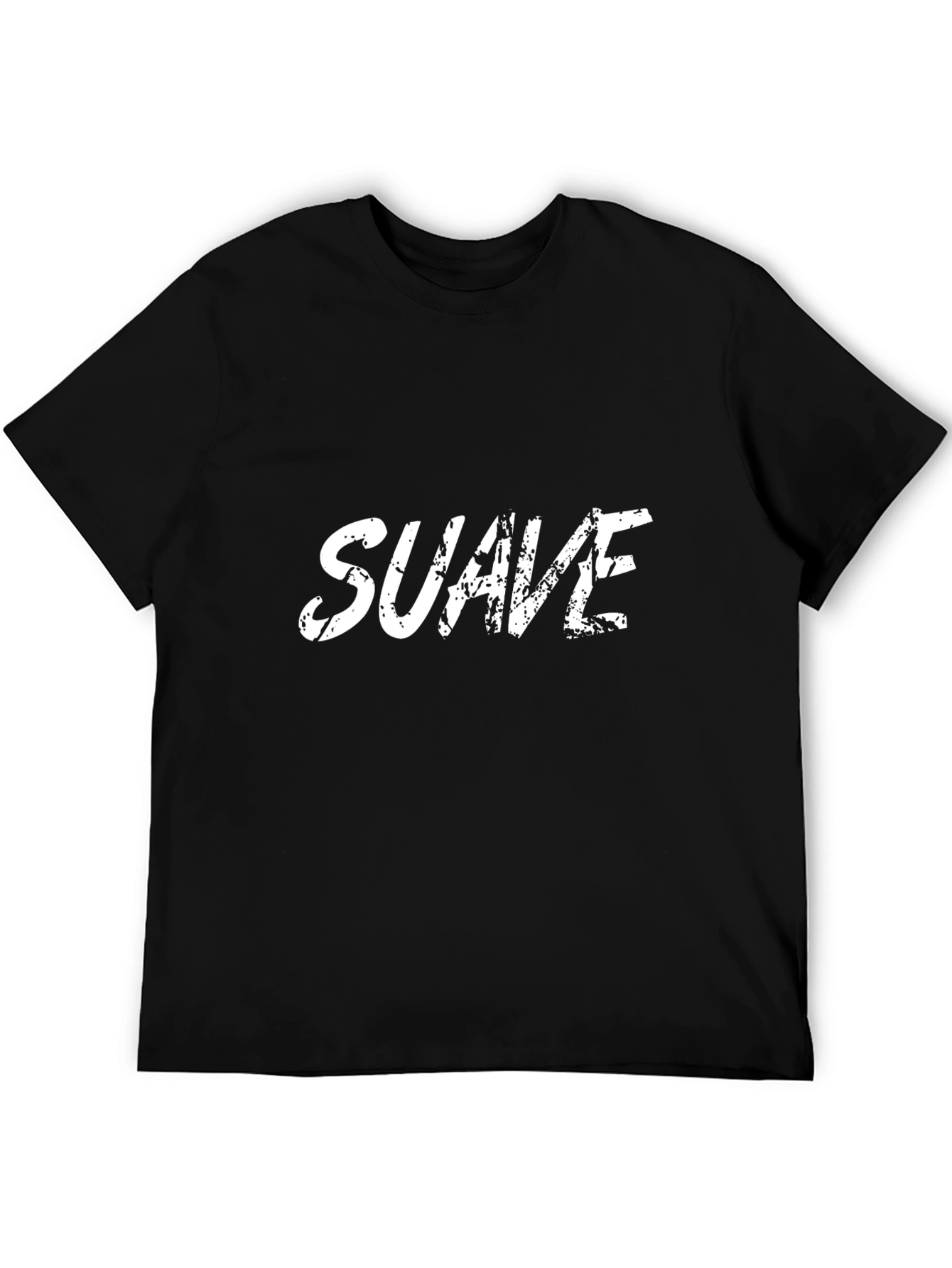 Suave Graphic T-Shirt - Black Cotton Tee