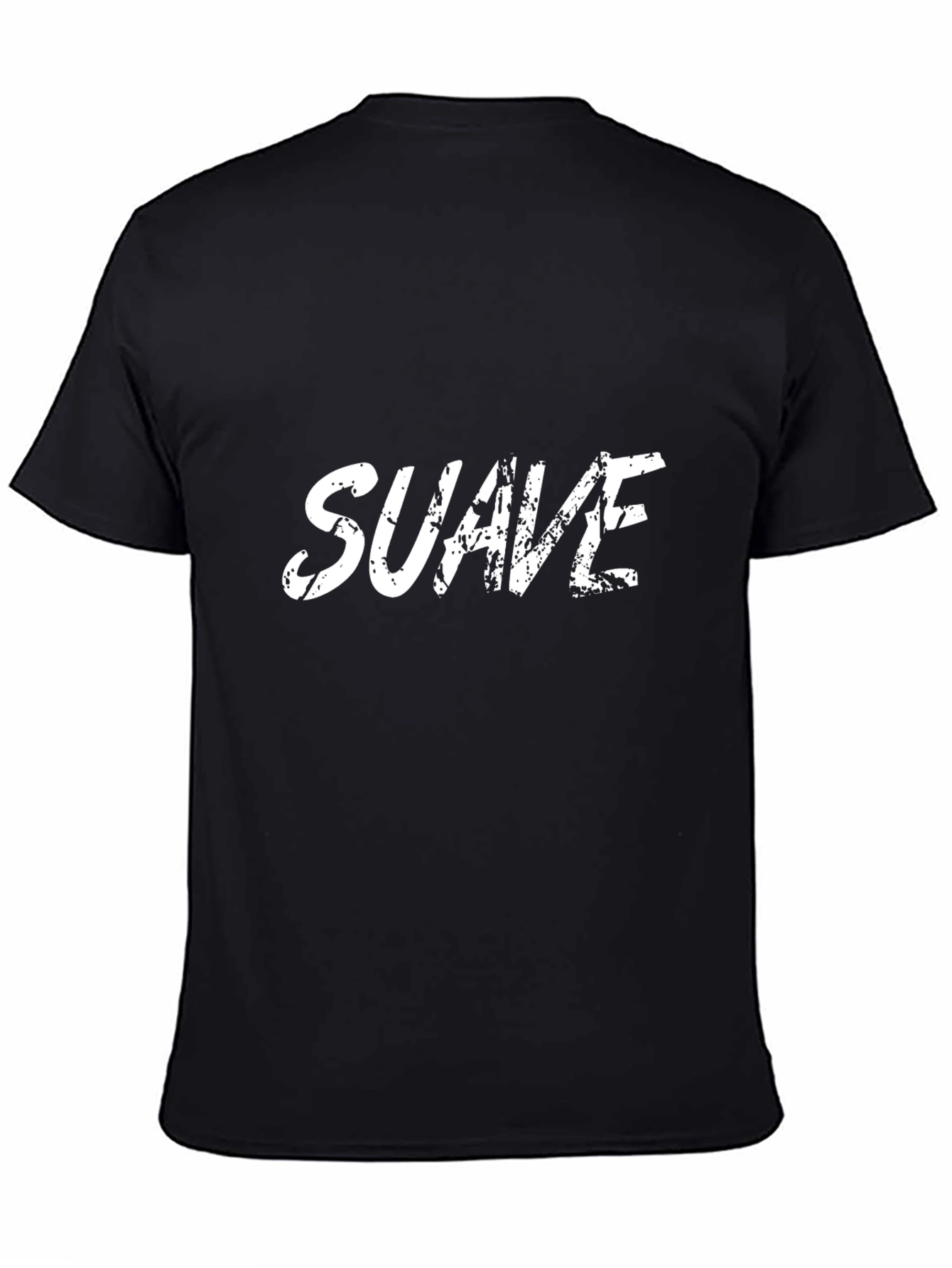Suave Graphic T-Shirt - Black Cotton Tee