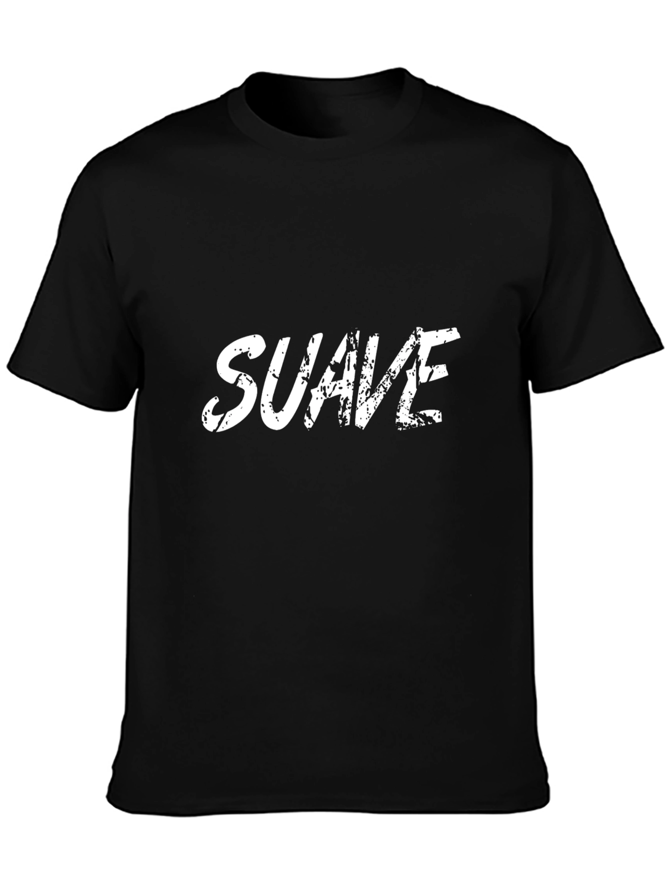 Suave Graphic T-Shirt - Black Cotton Tee