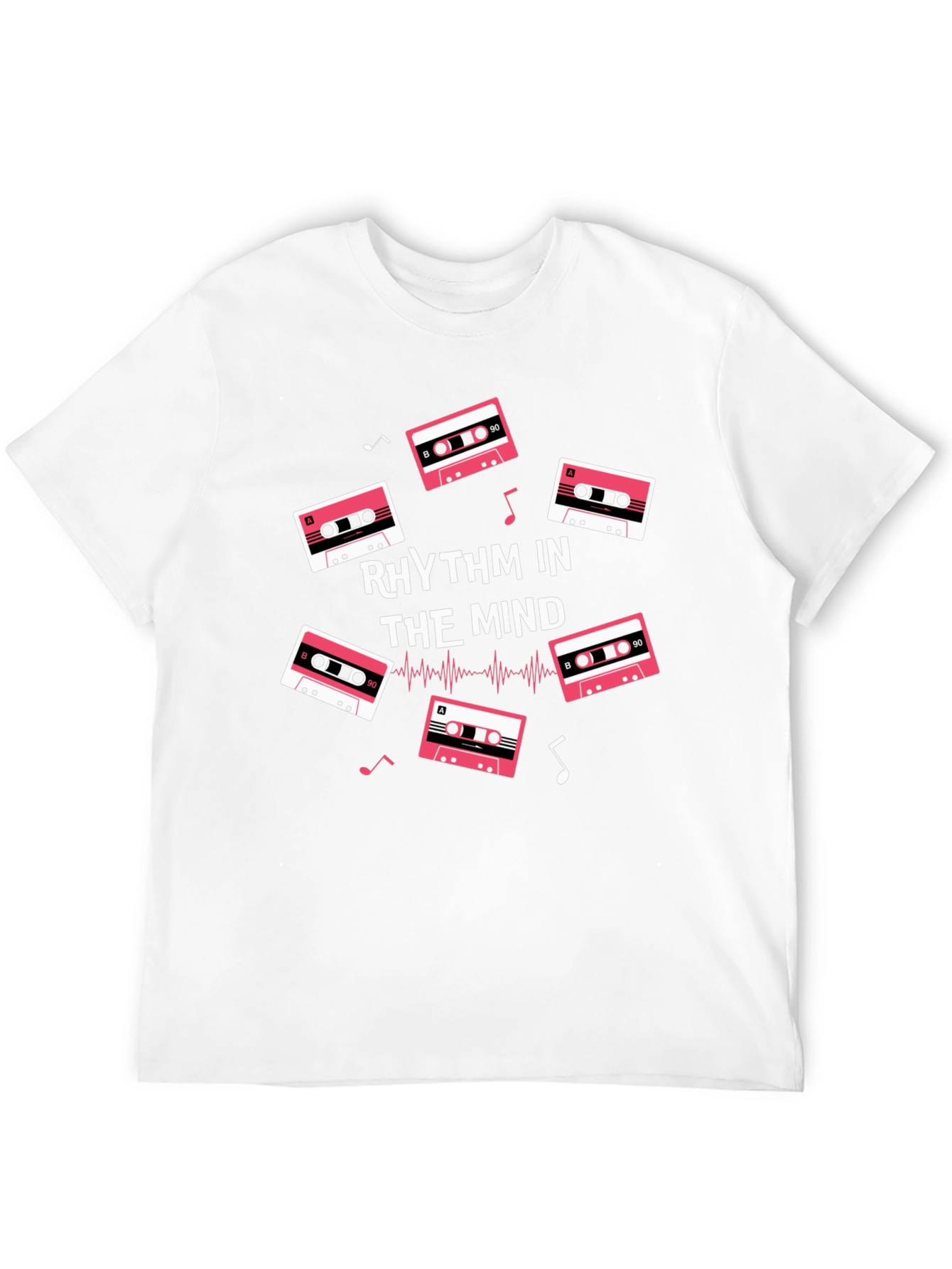 Rhythm in the Mind Music Cassette Graphic T-Shirt