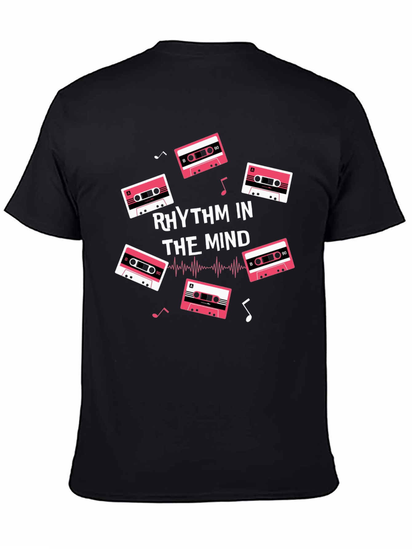 Rhythm in the Mind Music Cassette Graphic T-Shirt
