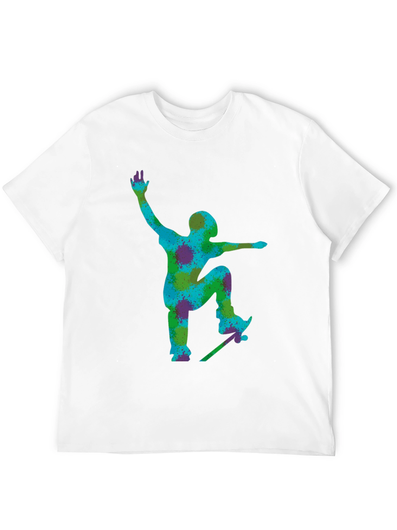 Skateboarder Graphic Tee - Cool Urban Style