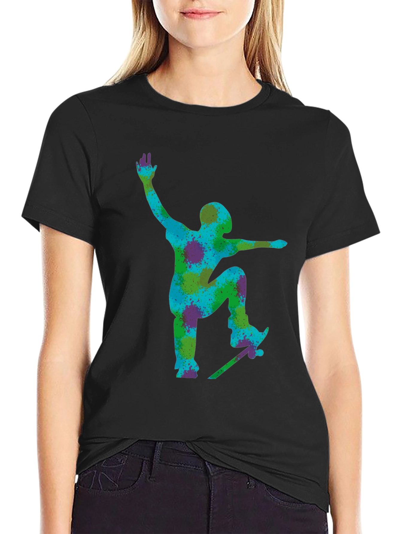 Skateboarder Graphic Tee - Cool Urban Style