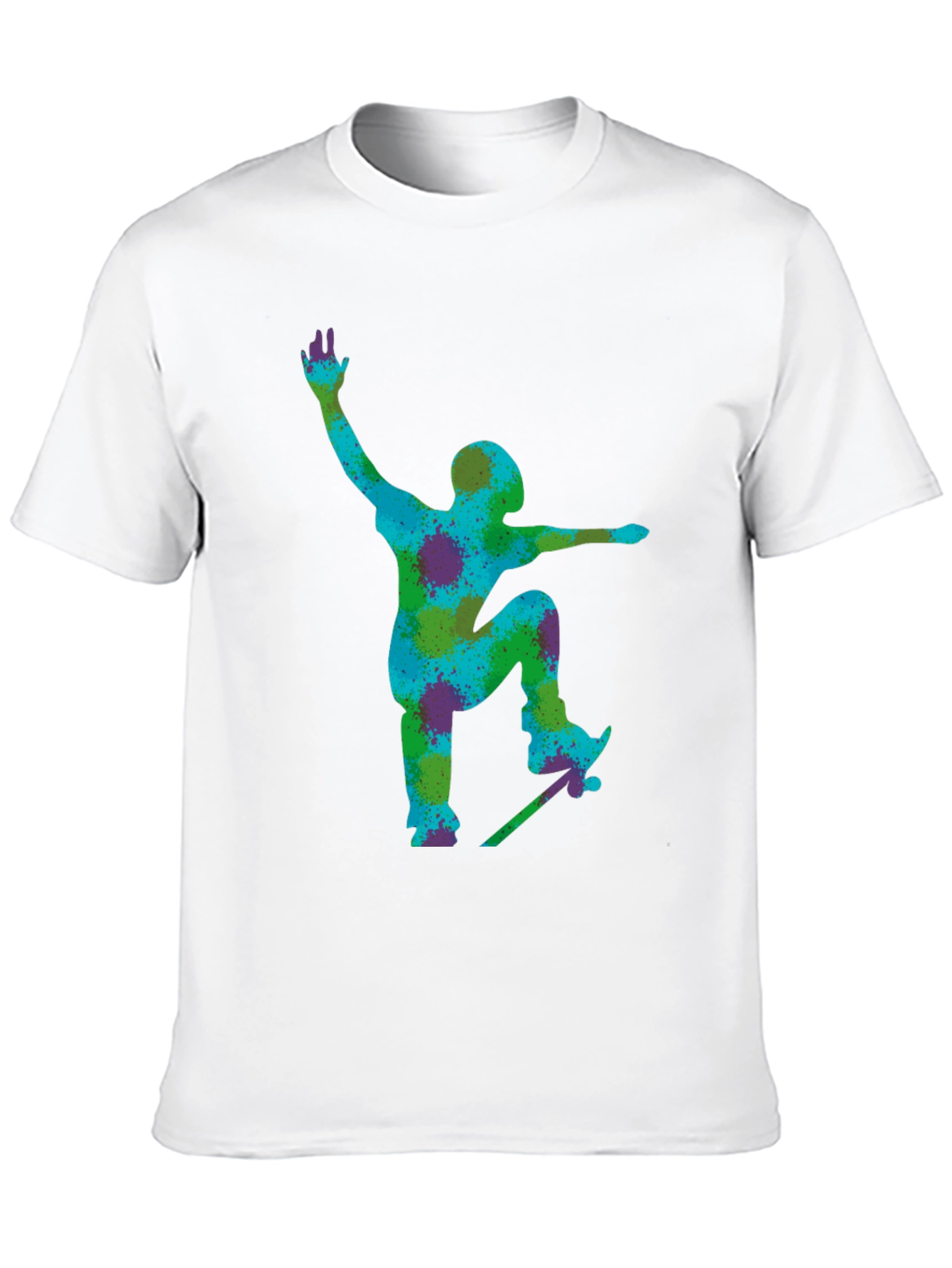 Skateboarder Graphic Tee - Cool Urban Style