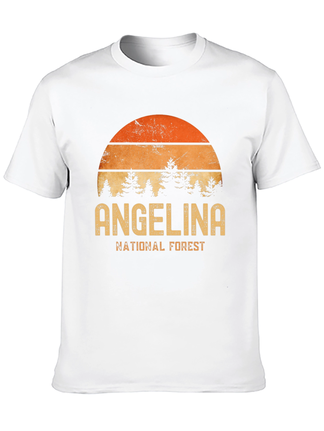 Angelina National Forest Retro Graphic T-Shirt