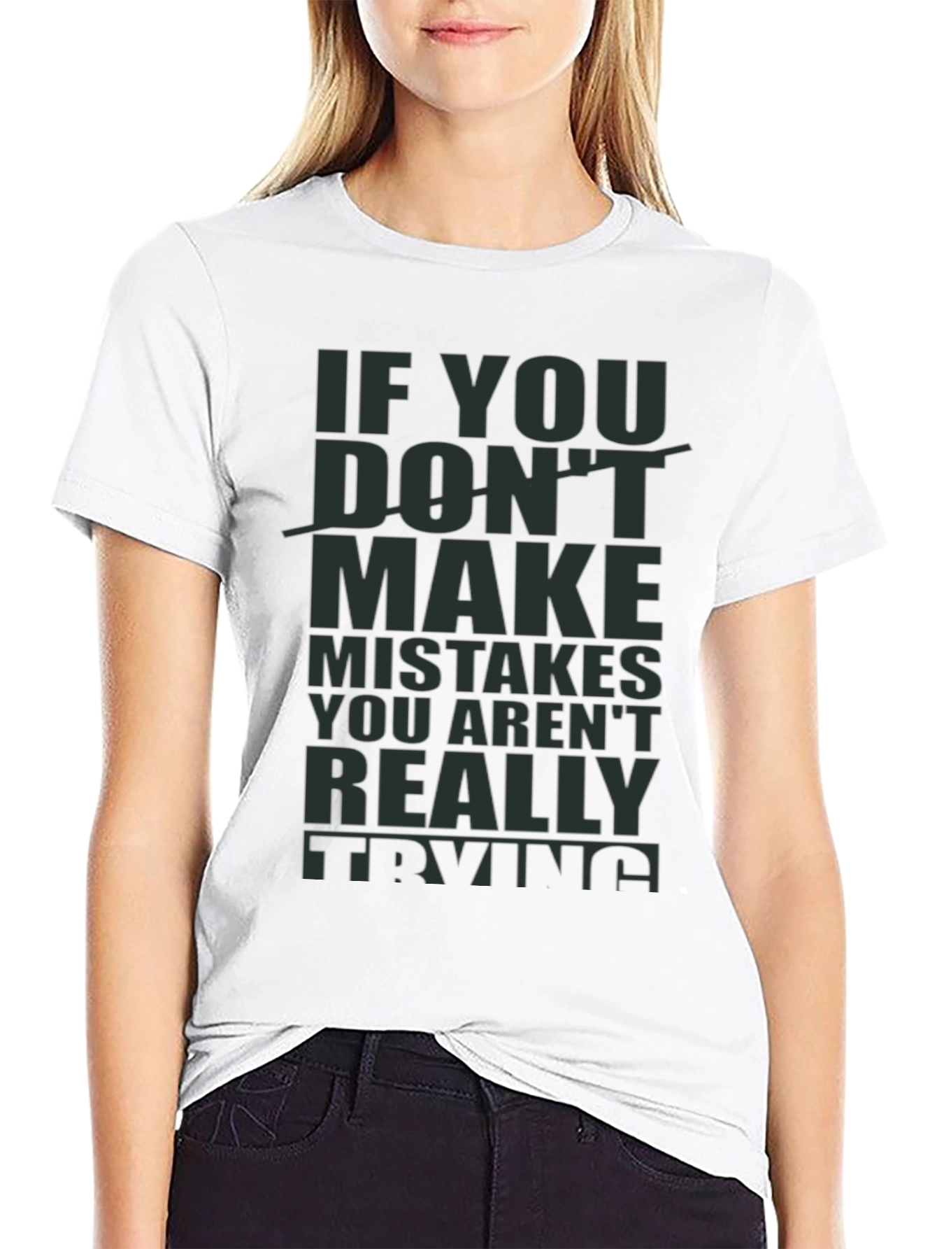 Mistakes T-Shirt - Motivational Slogan Tee