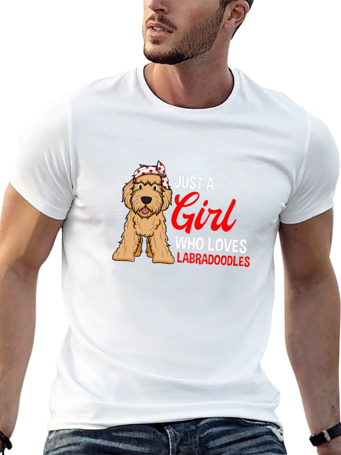 Just A Girl Who Loves Labradoodles T-Shirt