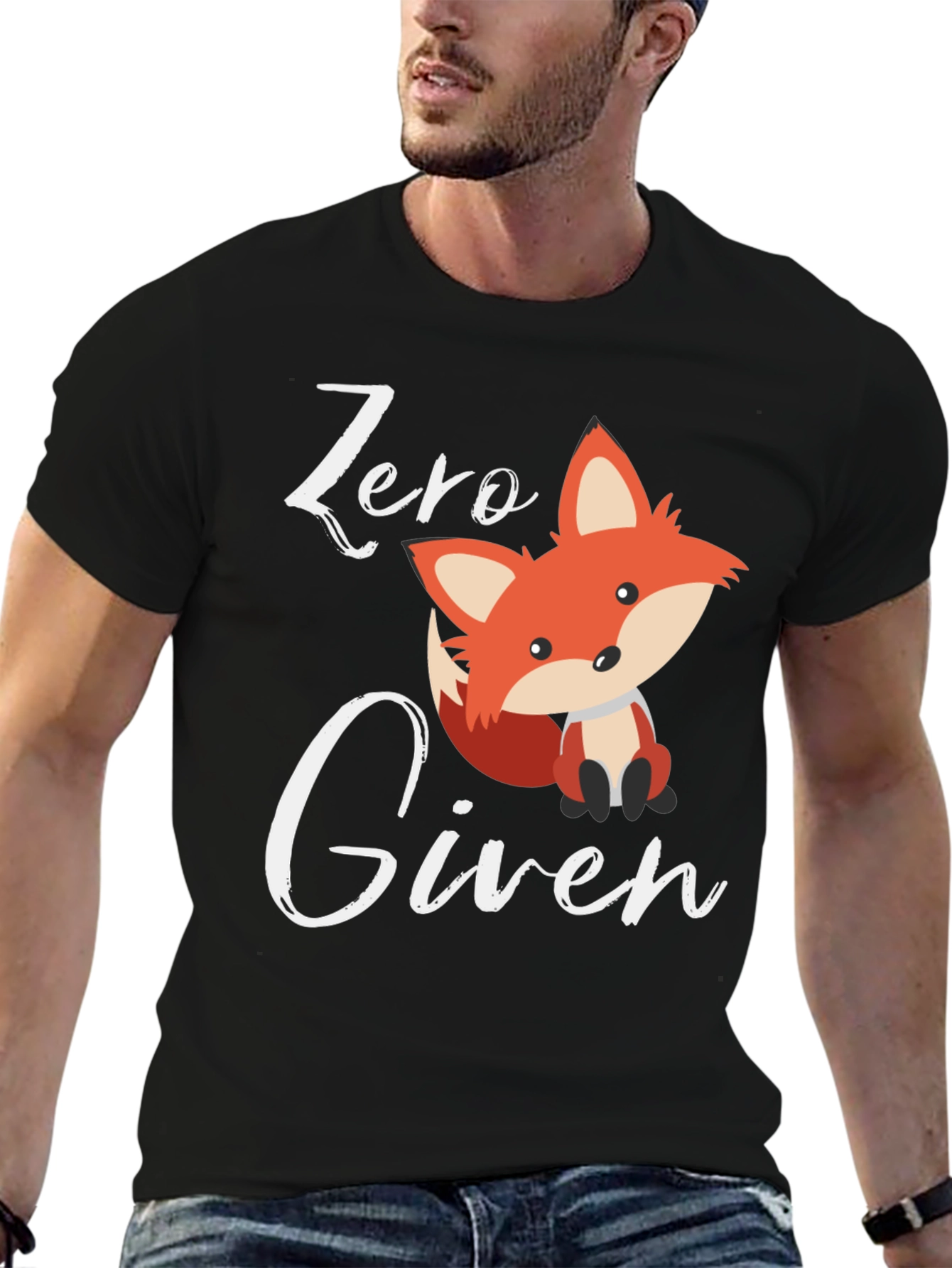 Zero Fox Given T-Shirt - Funny Animal Tee