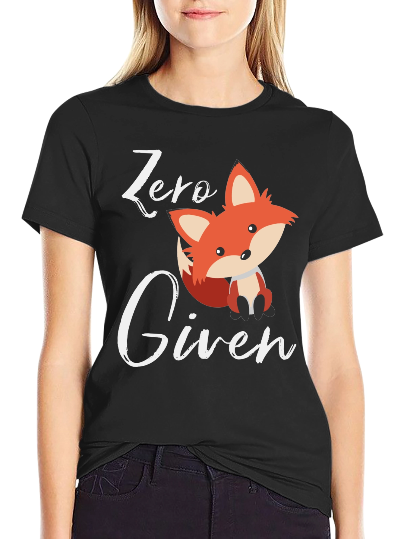 Zero Fox Given T-Shirt - Funny Animal Tee