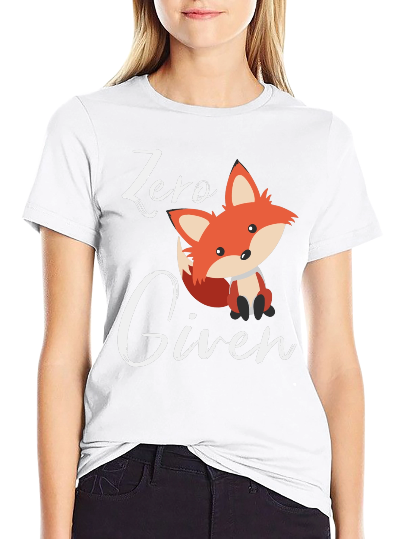 Zero Fox Given T-Shirt - Funny Animal Tee