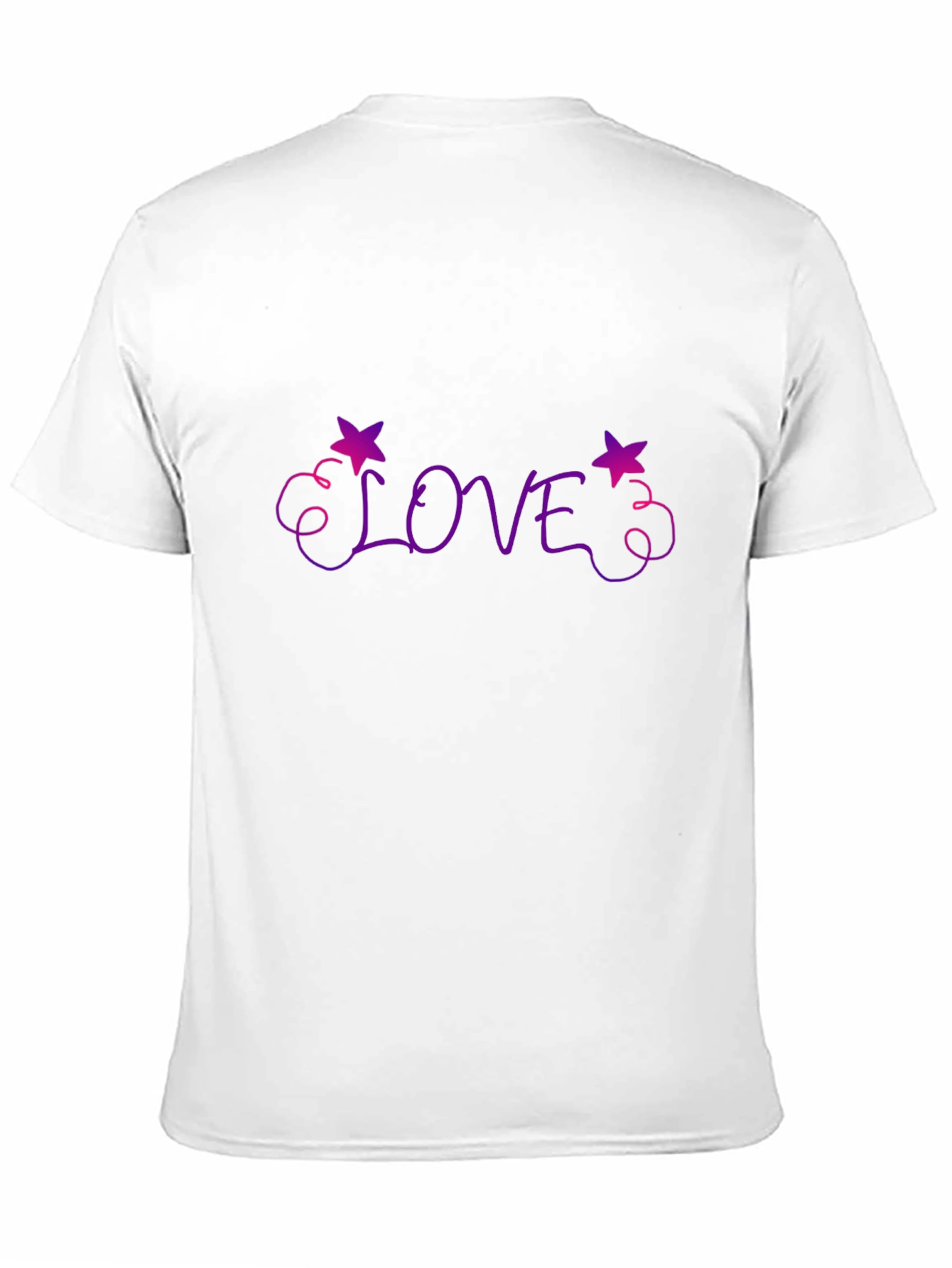 Love Star Graphic Tee - Trendy Black T-Shirt