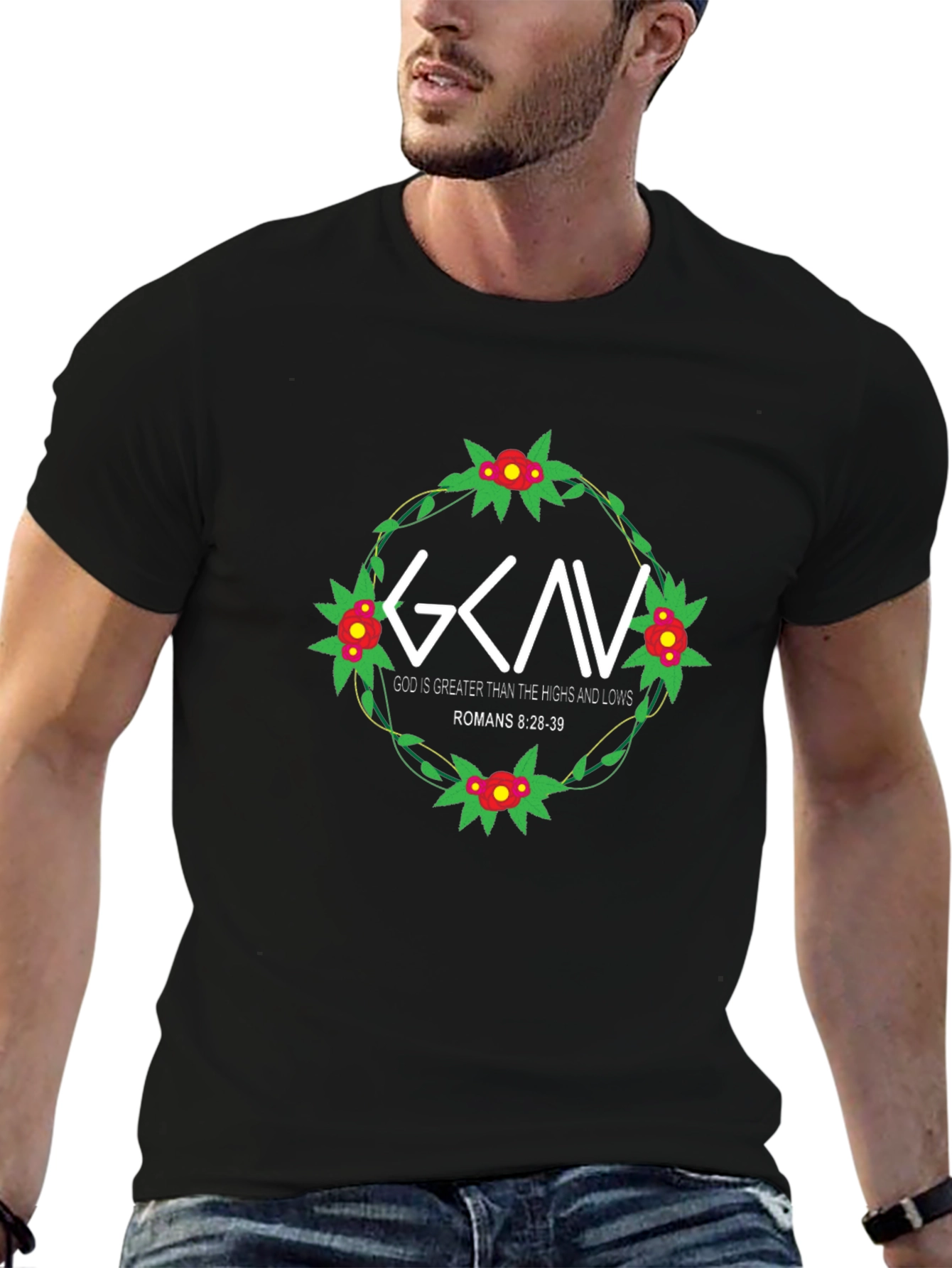 Faith-Inspired GAV T-Shirt - God is Greater