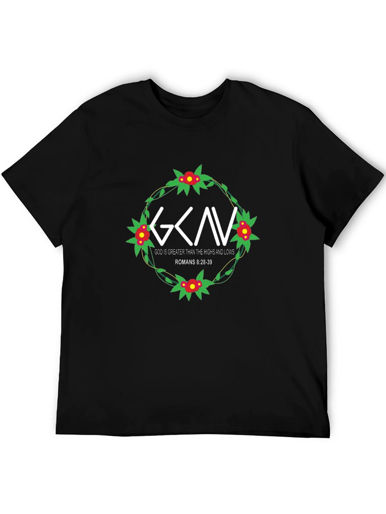 Faith-Inspired GAV T-Shirt - God is Greater