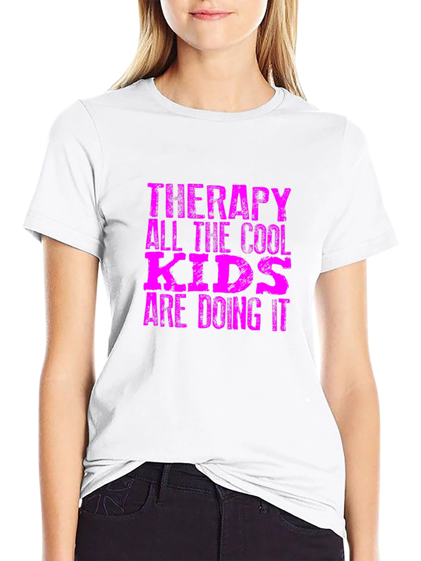 Therapy Cool Kids T-Shirt - Funny Trendy Tee
