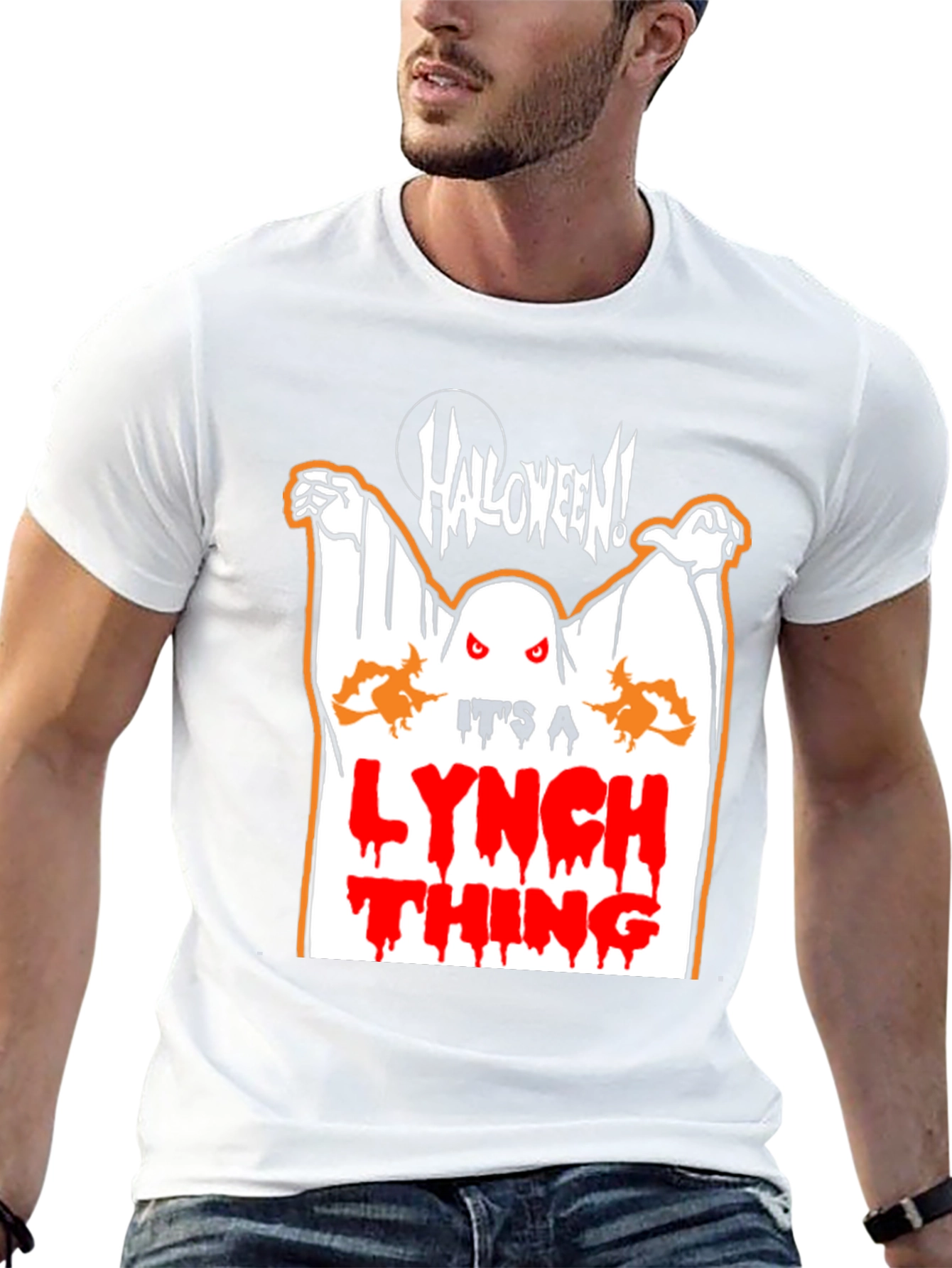 Halloween Lynch Thing Graphic T-Shirt