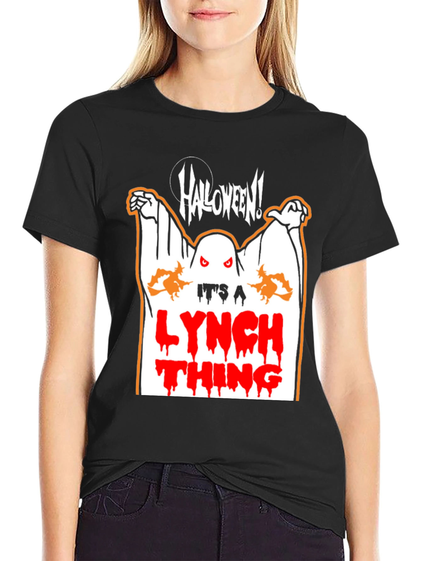 Halloween Lynch Thing Graphic T-Shirt