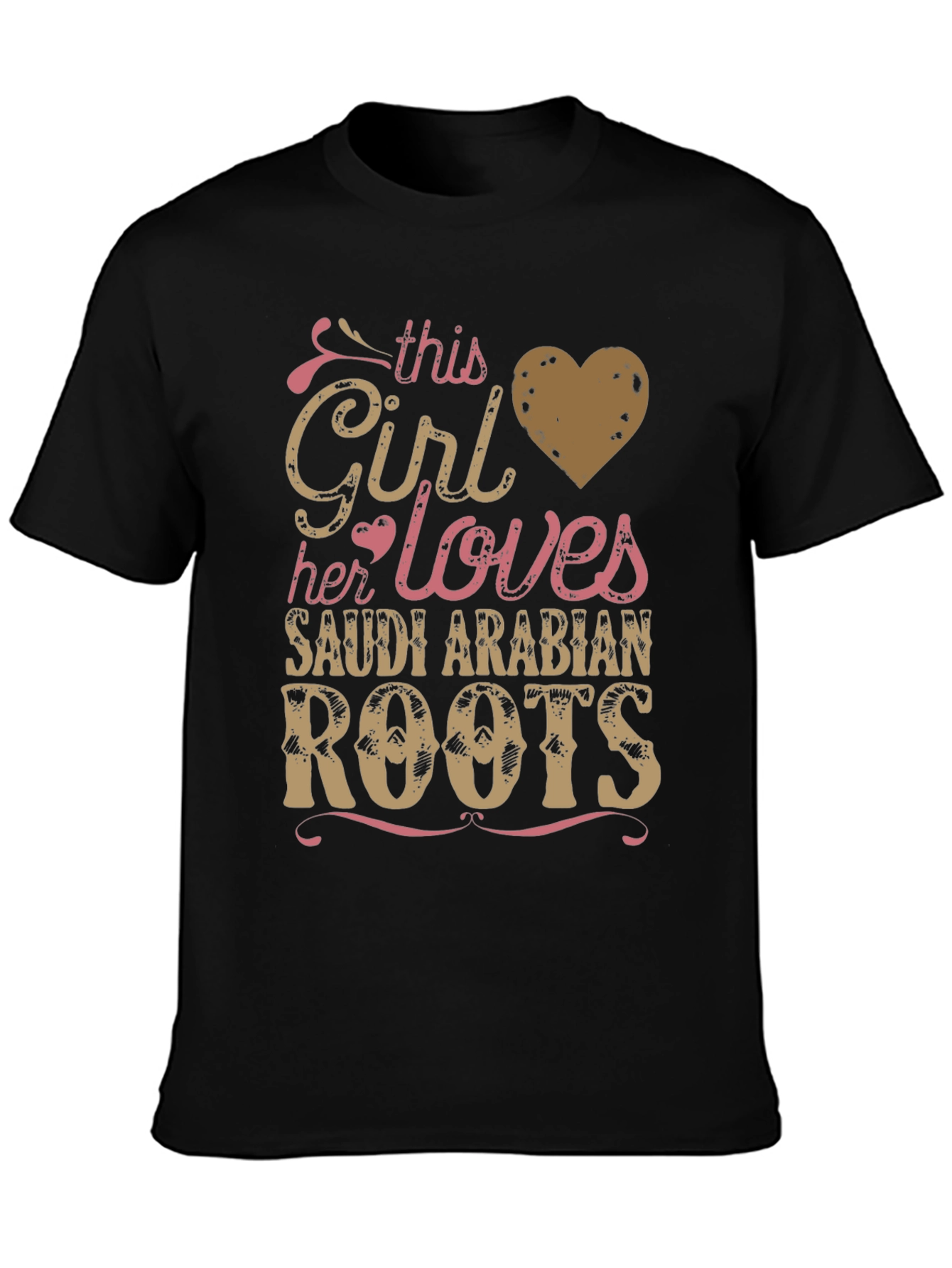 Saudi Arabian Roots T-Shirt - This Girl Loves