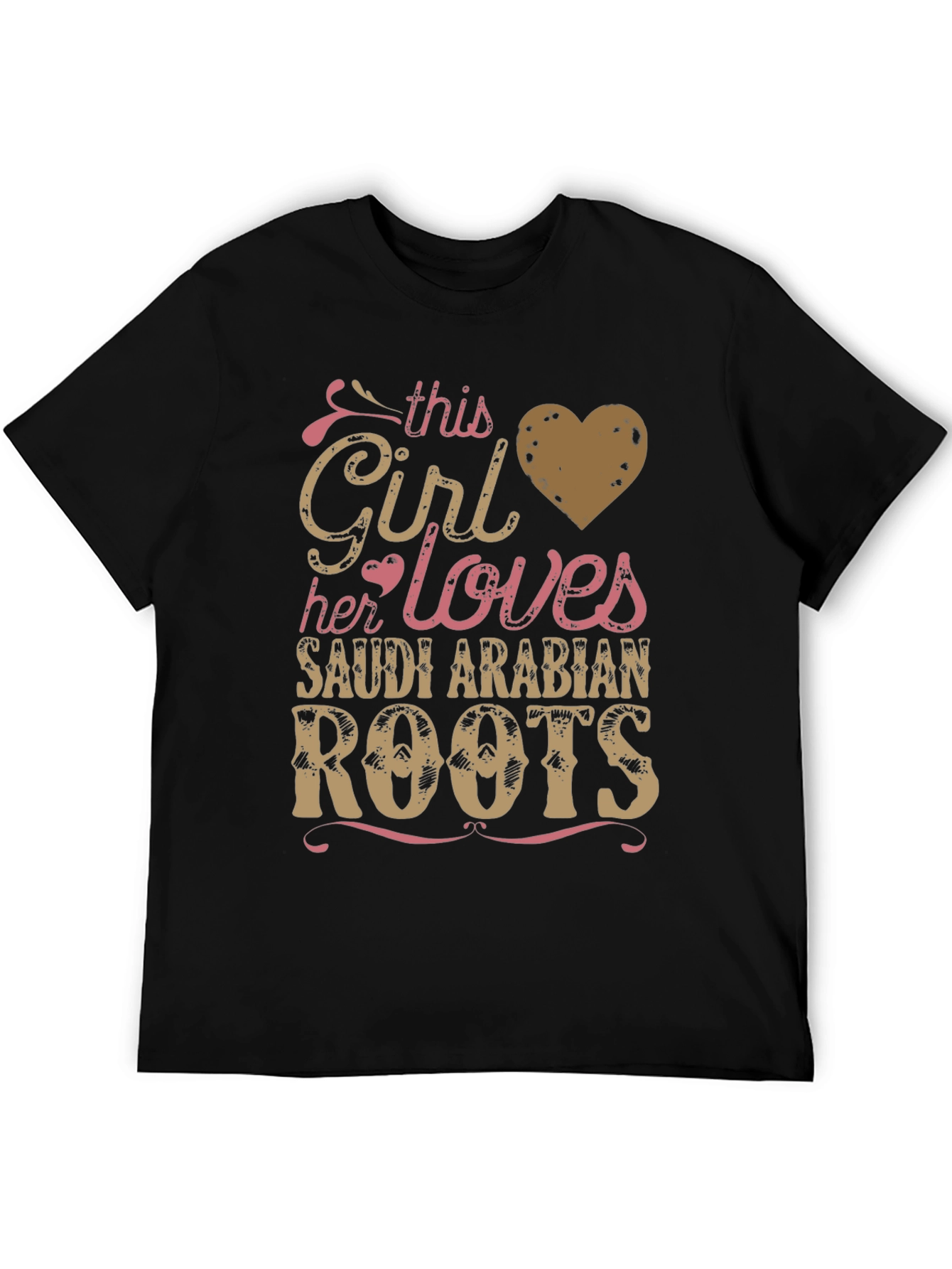 Saudi Arabian Roots T-Shirt - This Girl Loves