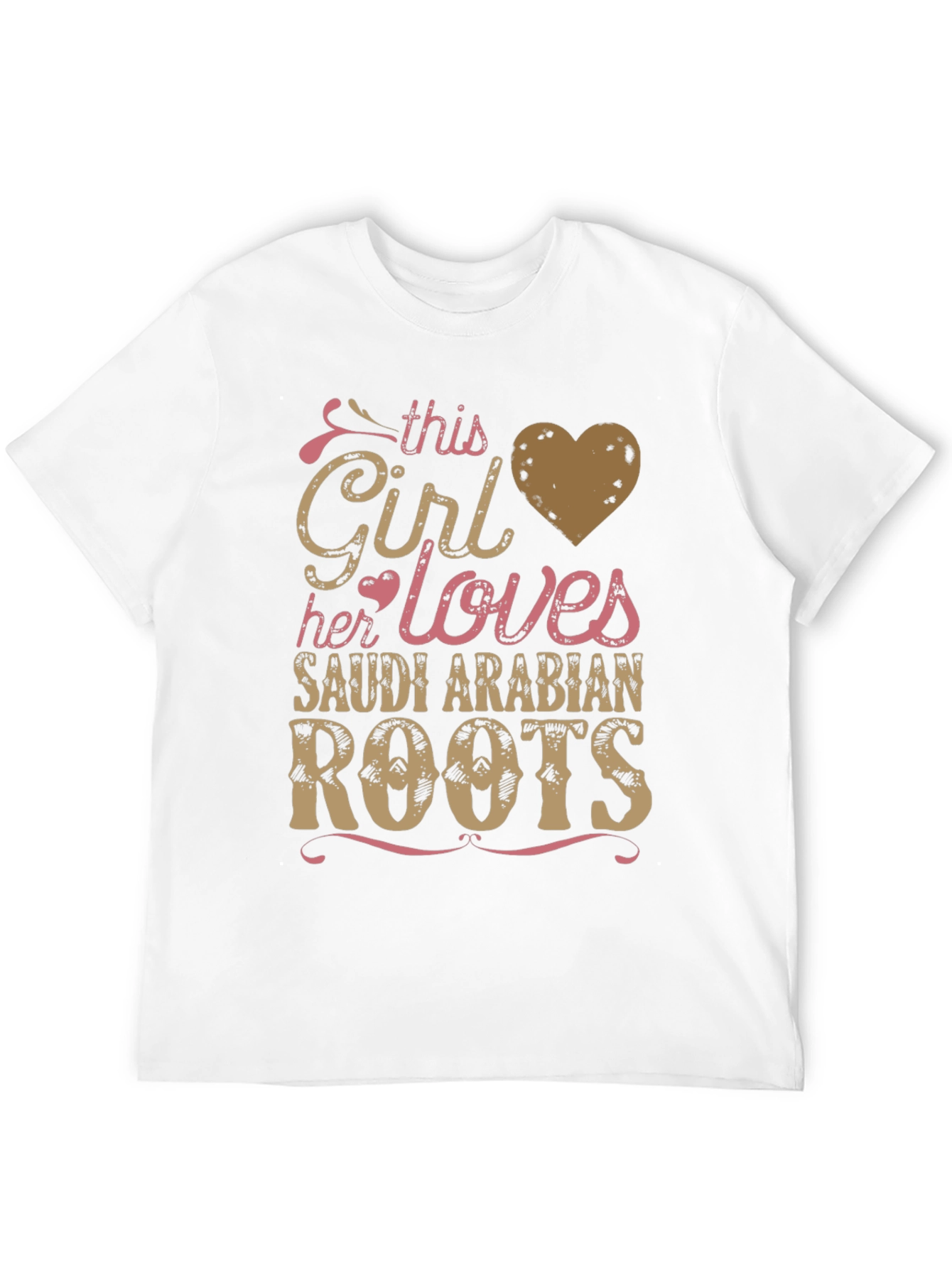 Saudi Arabian Roots T-Shirt - This Girl Loves