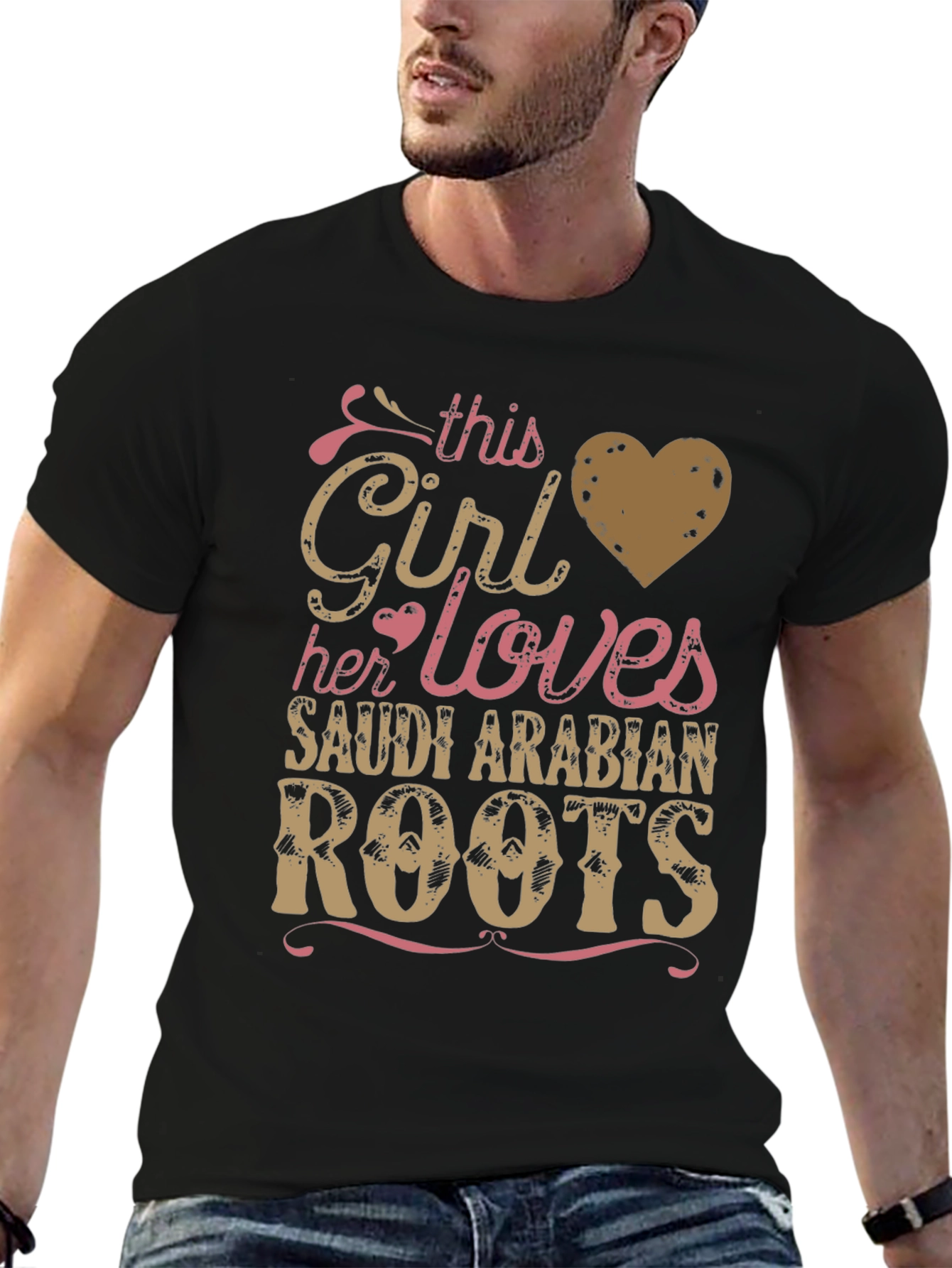 Saudi Arabian Roots T-Shirt - This Girl Loves