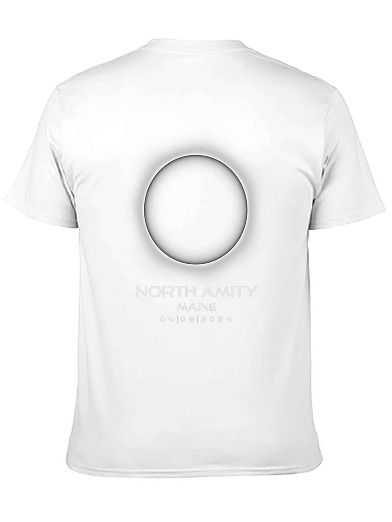 North Amity Maine Solar Eclipse T-Shirt