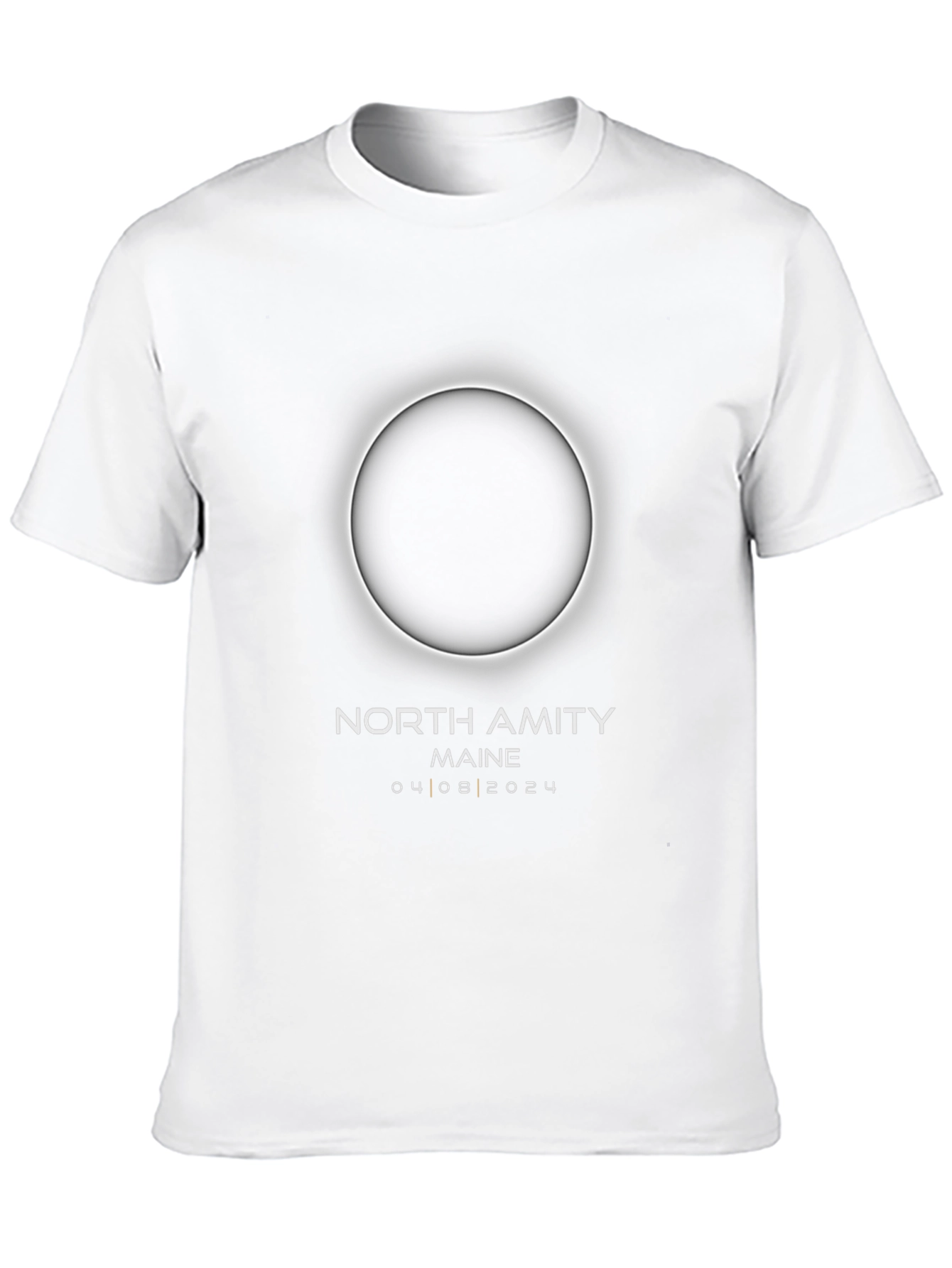 North Amity Maine Solar Eclipse T-Shirt