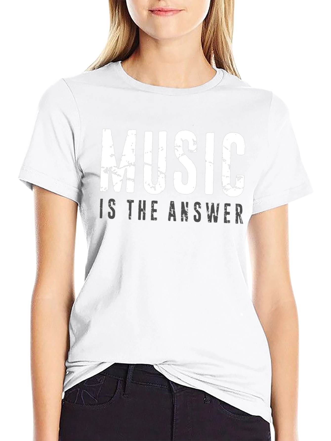 Music is the Answer Graphic T-Shirt