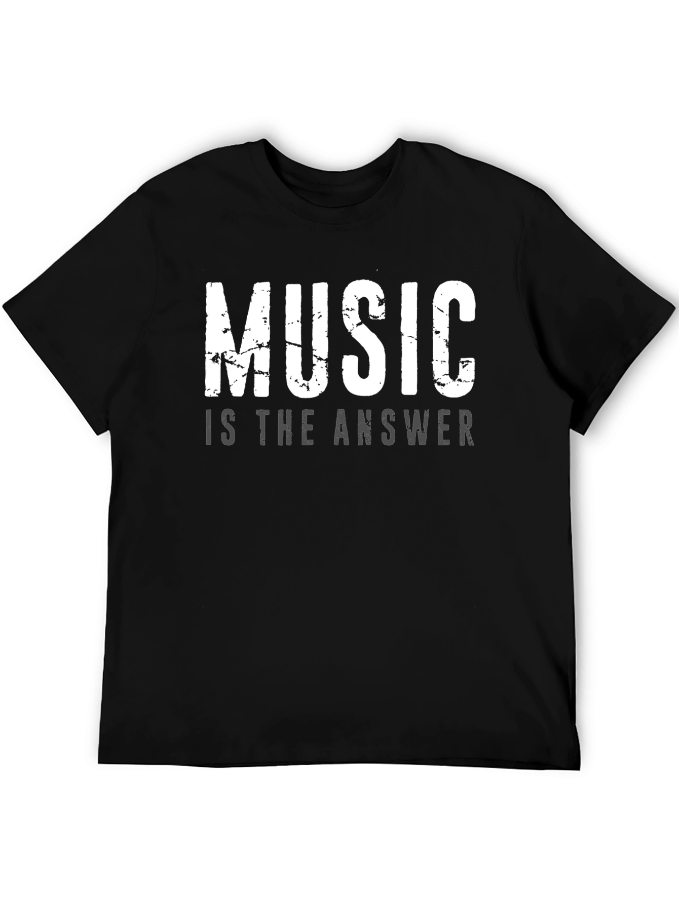 Music is the Answer Graphic T-Shirt