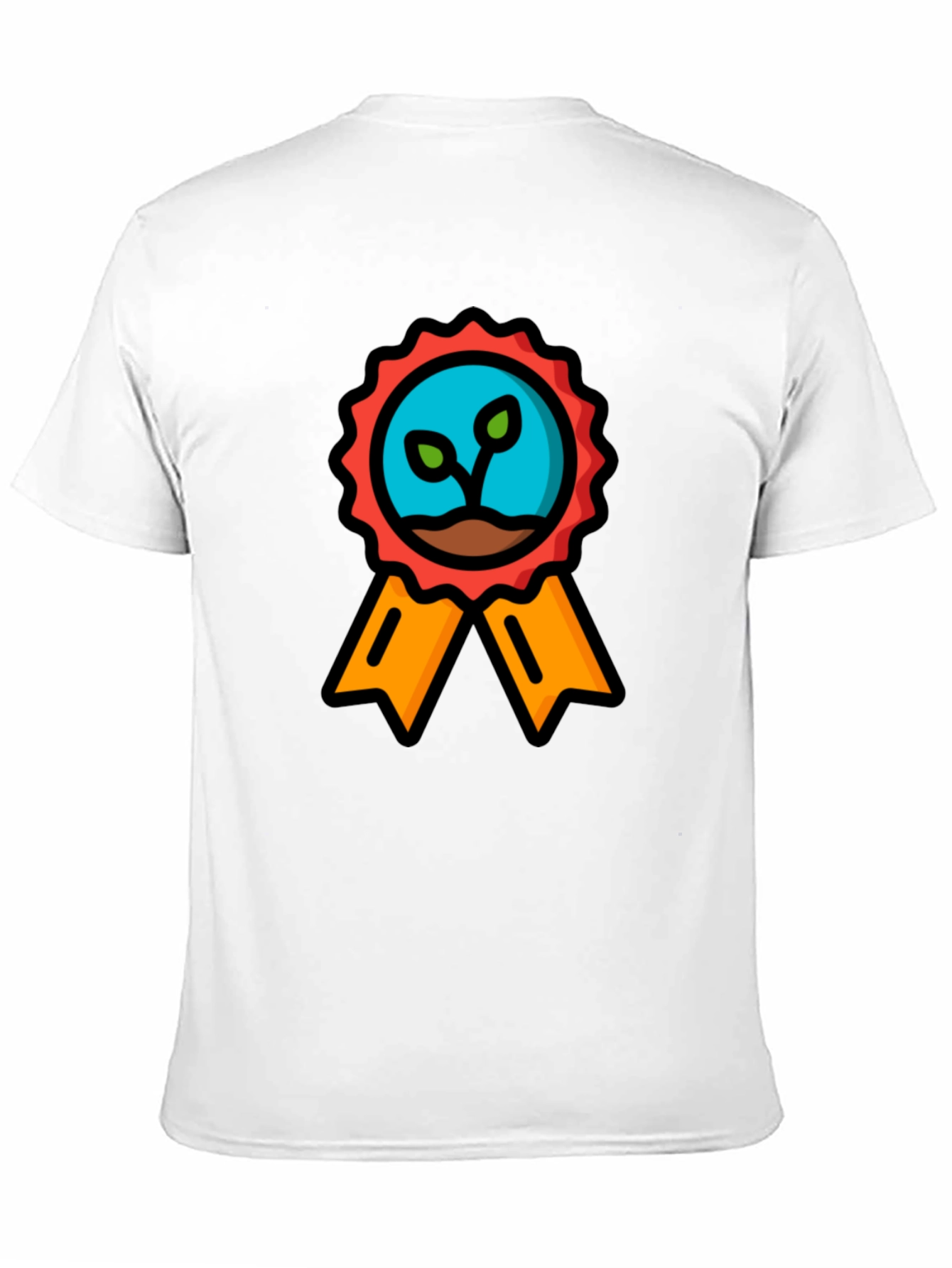 Eco-Friendly Sprout Award Black T-Shirt