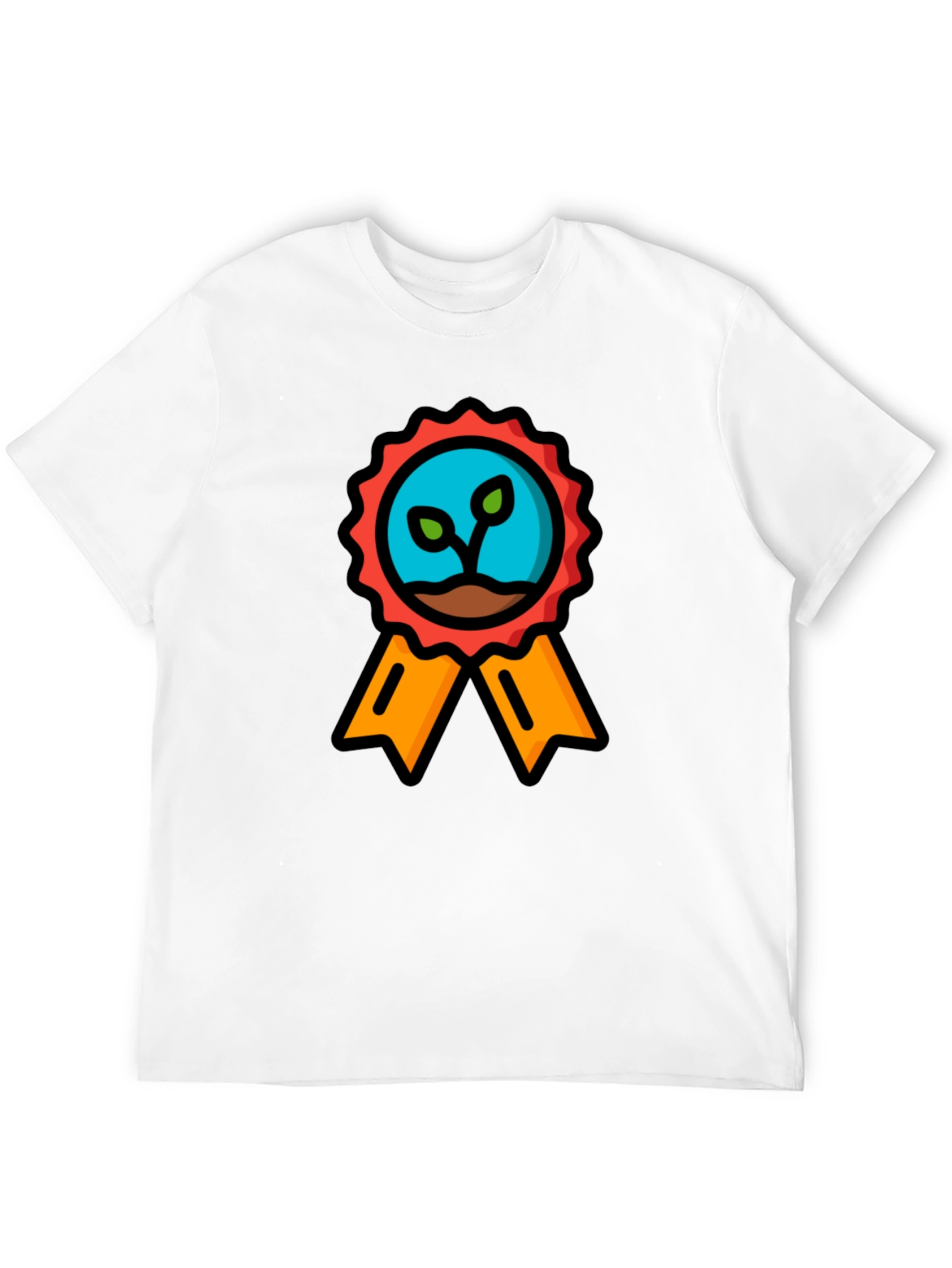 Eco-Friendly Sprout Award Black T-Shirt