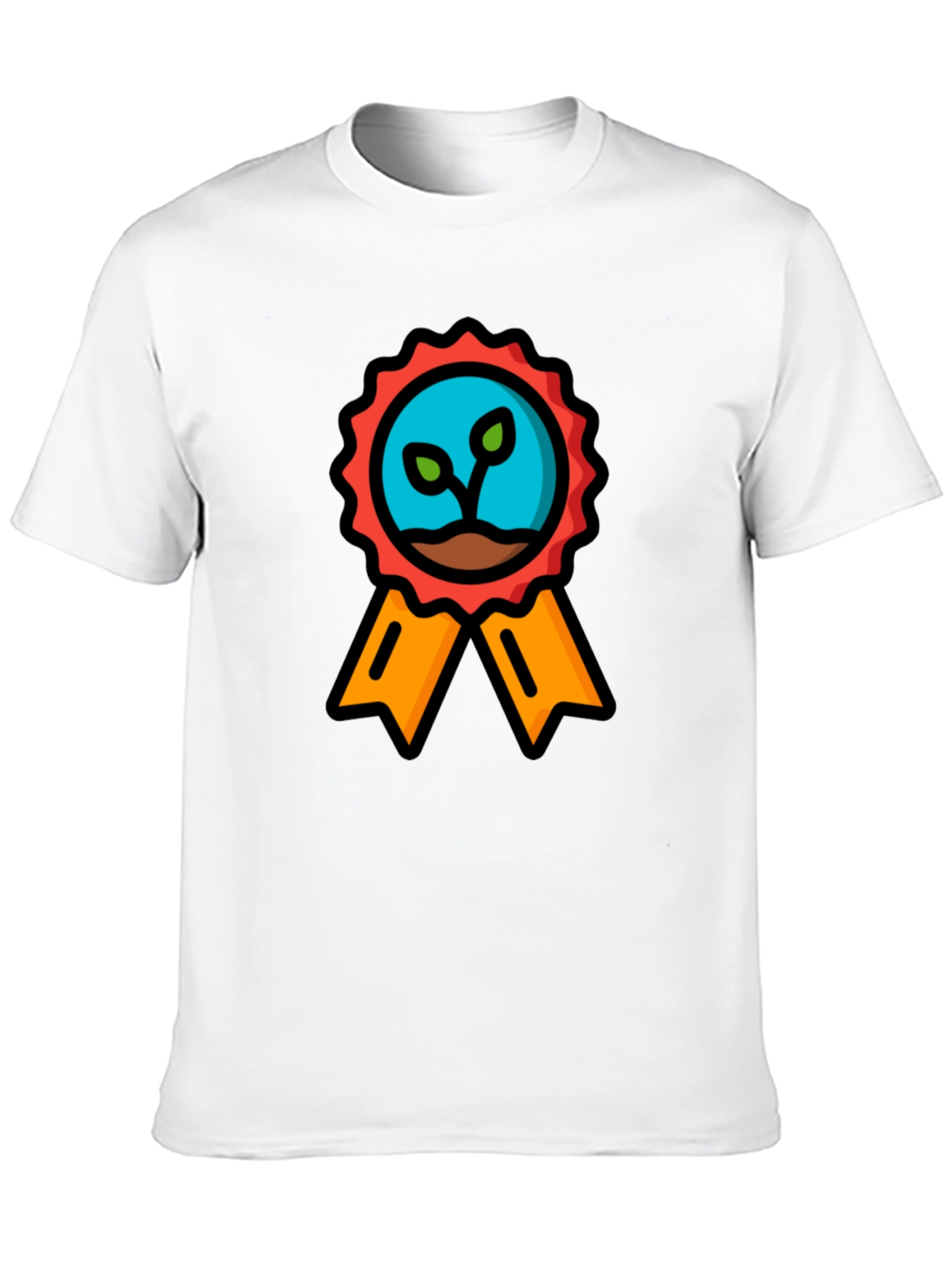Eco-Friendly Sprout Award Black T-Shirt