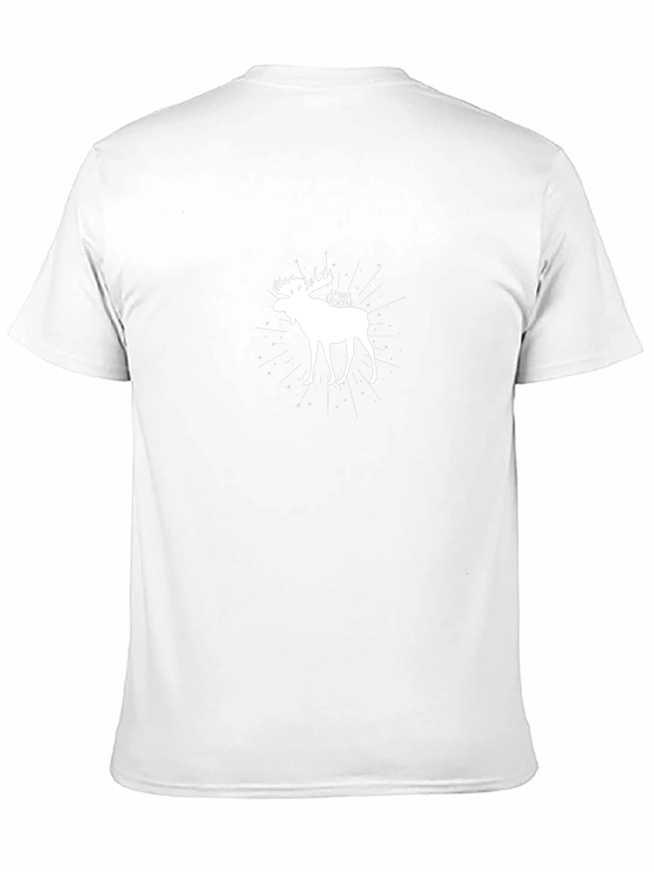 Moose Graphic Black T-Shirt