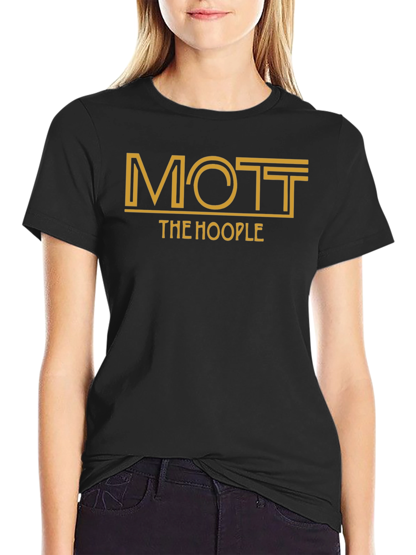 Mott the Hoople Black Graphic T-Shirt