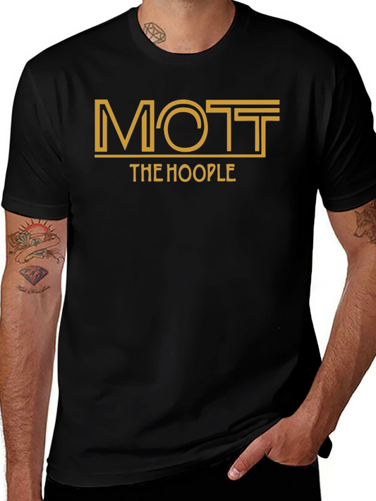 Mott the Hoople Black Graphic T-Shirt