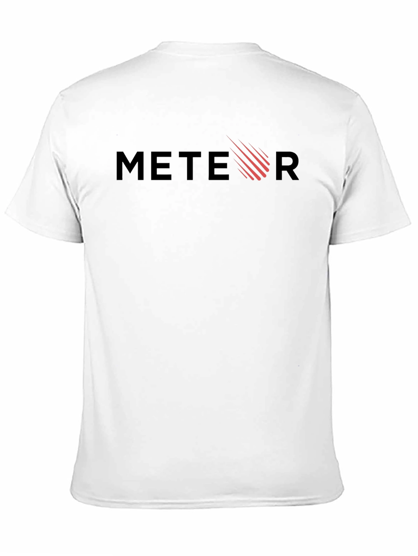 Meteor Graphic Tee - Stylish Mens Black T-Shirt