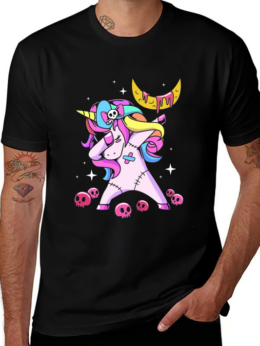 Zombie Unicorn Dabbing T-Shirt