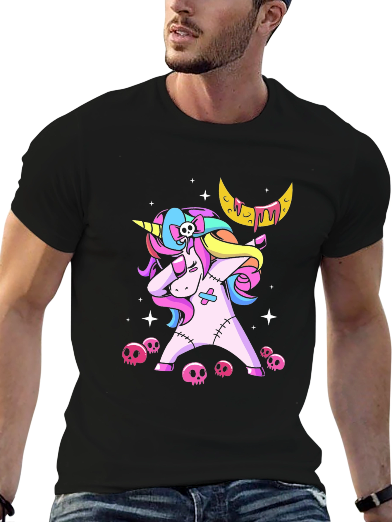 Zombie Unicorn Dabbing T-Shirt