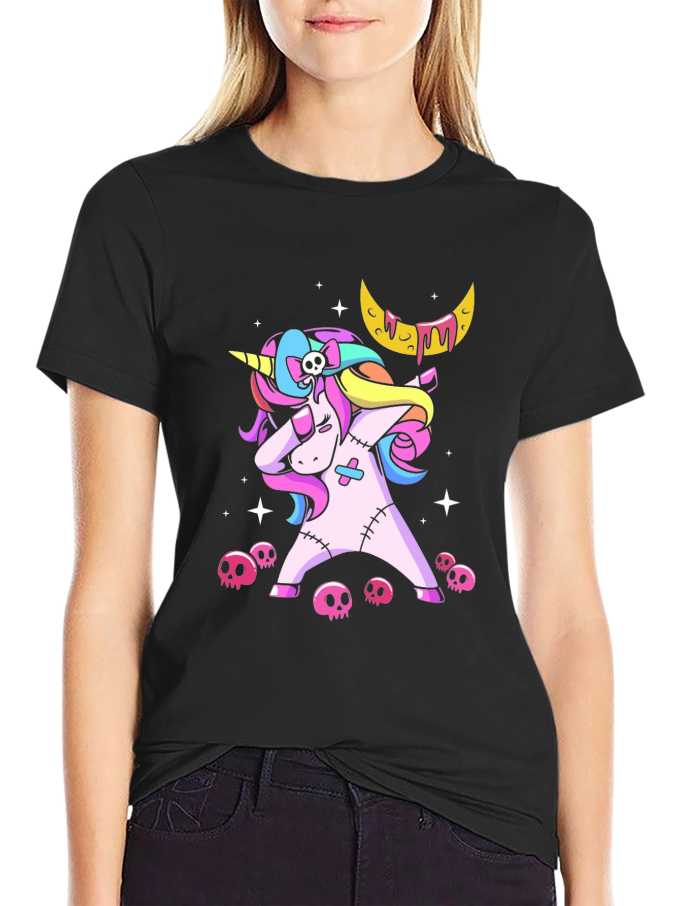 Zombie Unicorn Dabbing T-Shirt